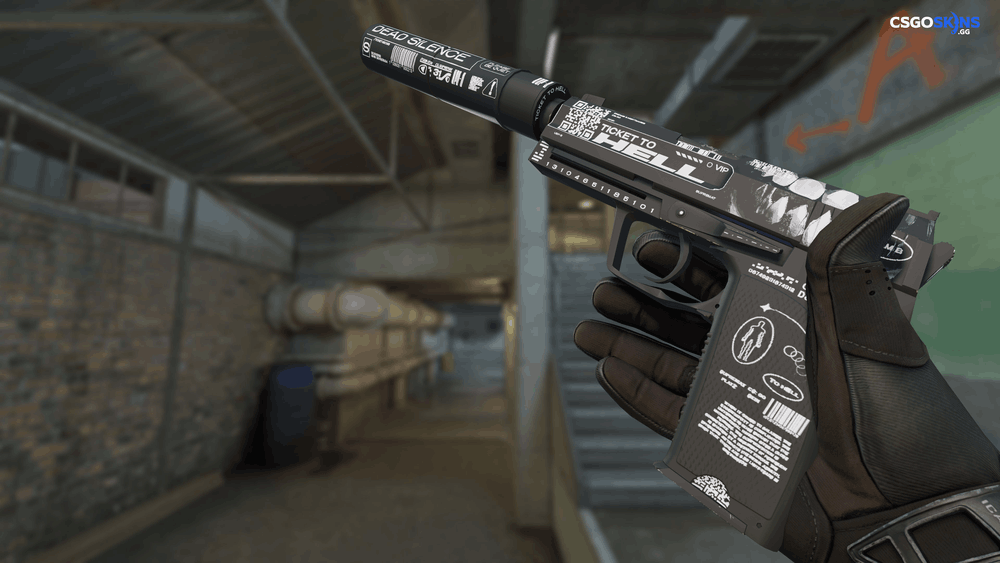 USP-S | Ticket to Hell Artwork