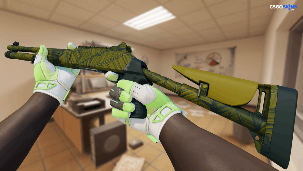 XM1014 | Banana Leaf Artwork