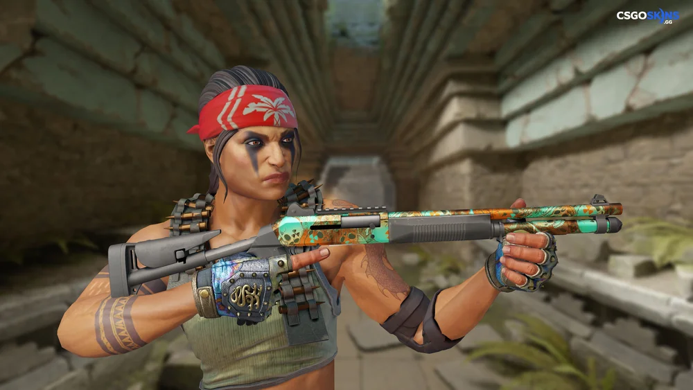 XM1014 | Bone Machine Artwork