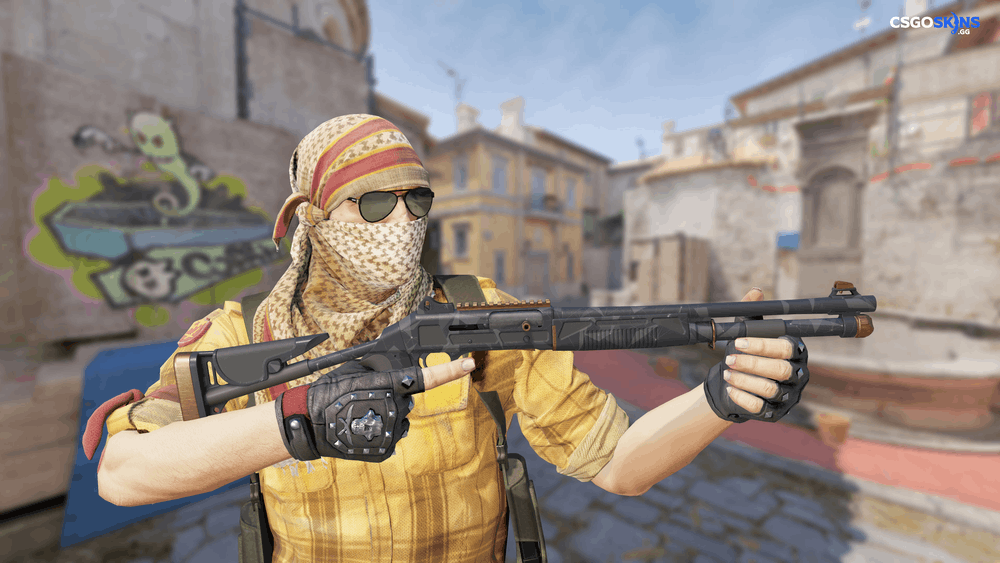 XM1014 | Black Site Artwork