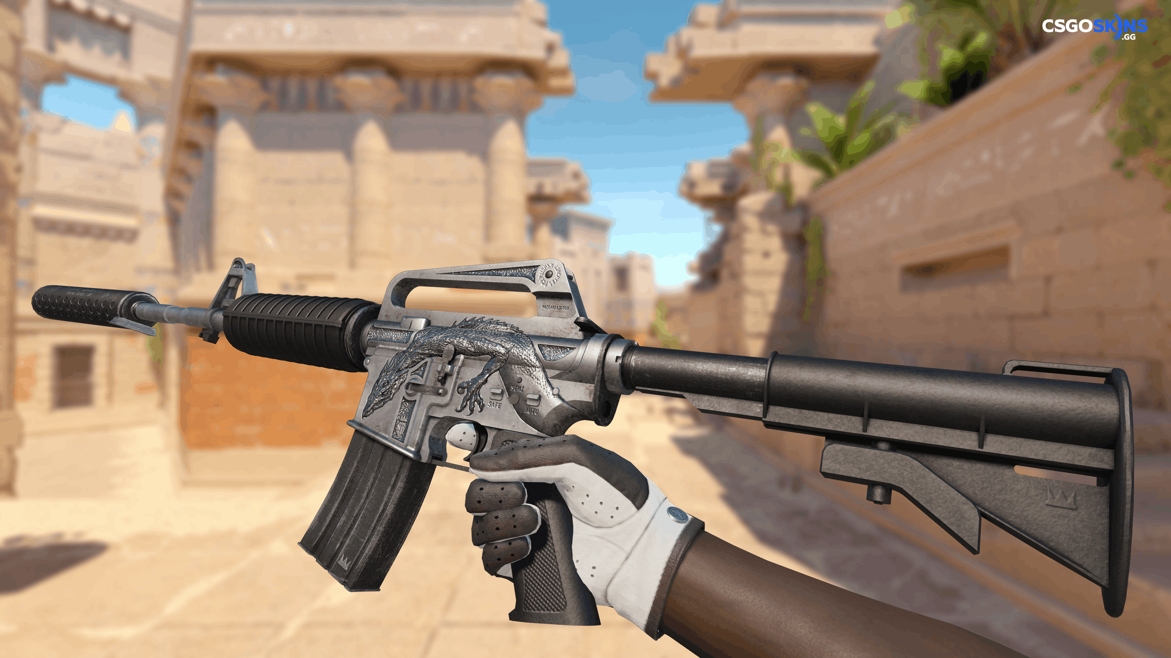 M4A1-S | Basilisk Artwork