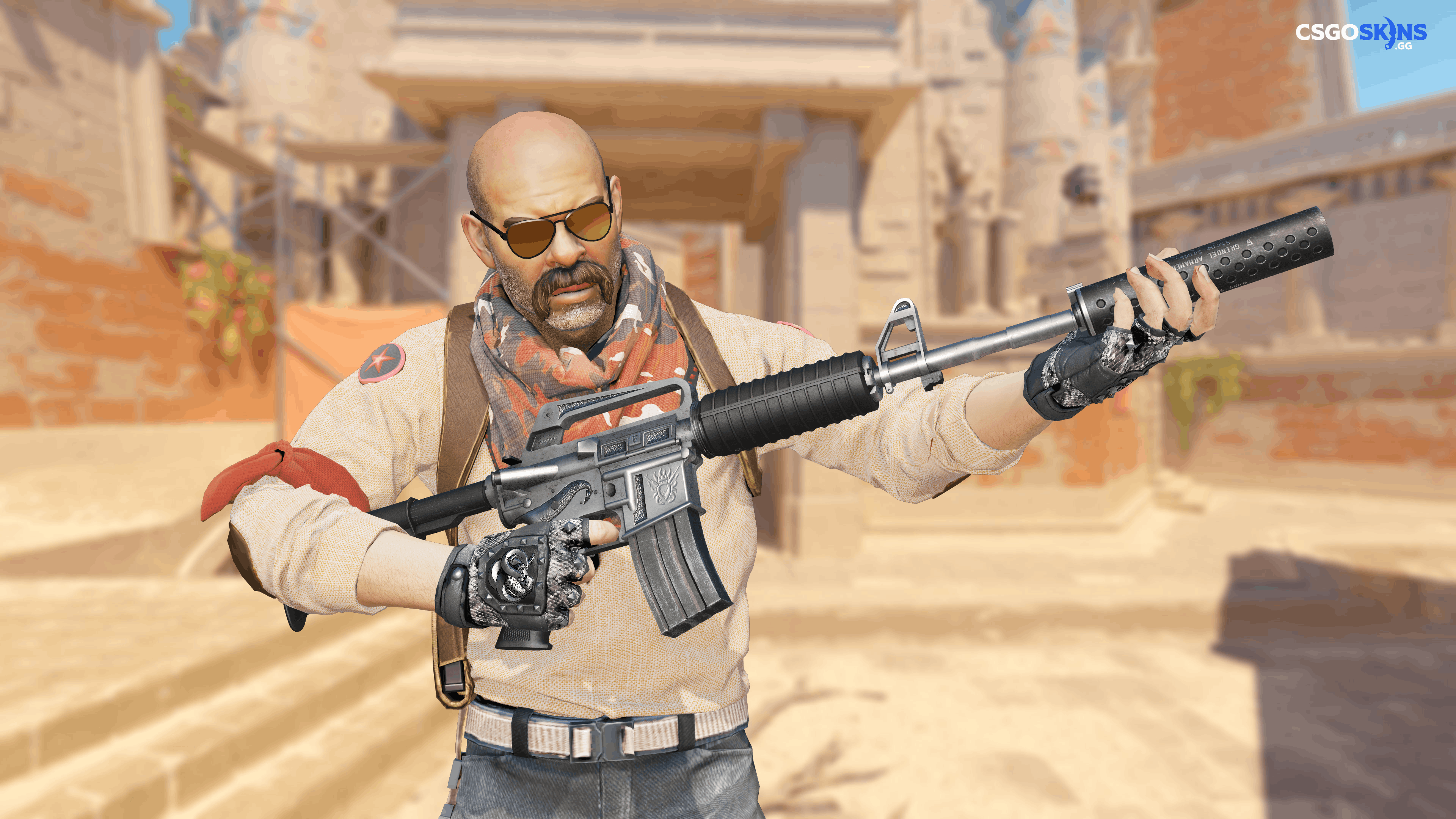 M4A1-S | Basilisk Artwork