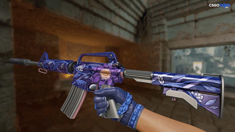 M4A1-S | Black Lotus Artwork