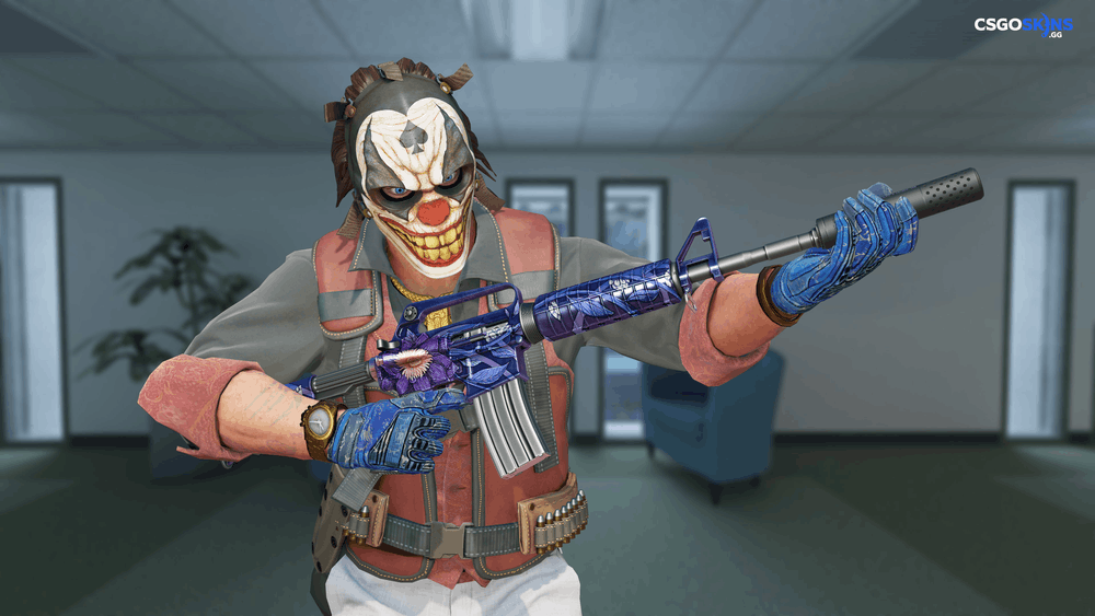 M4A1-S | Black Lotus Artwork