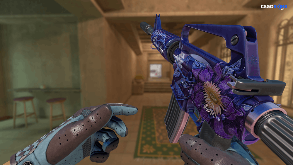 M4A1-S | Black Lotus Artwork