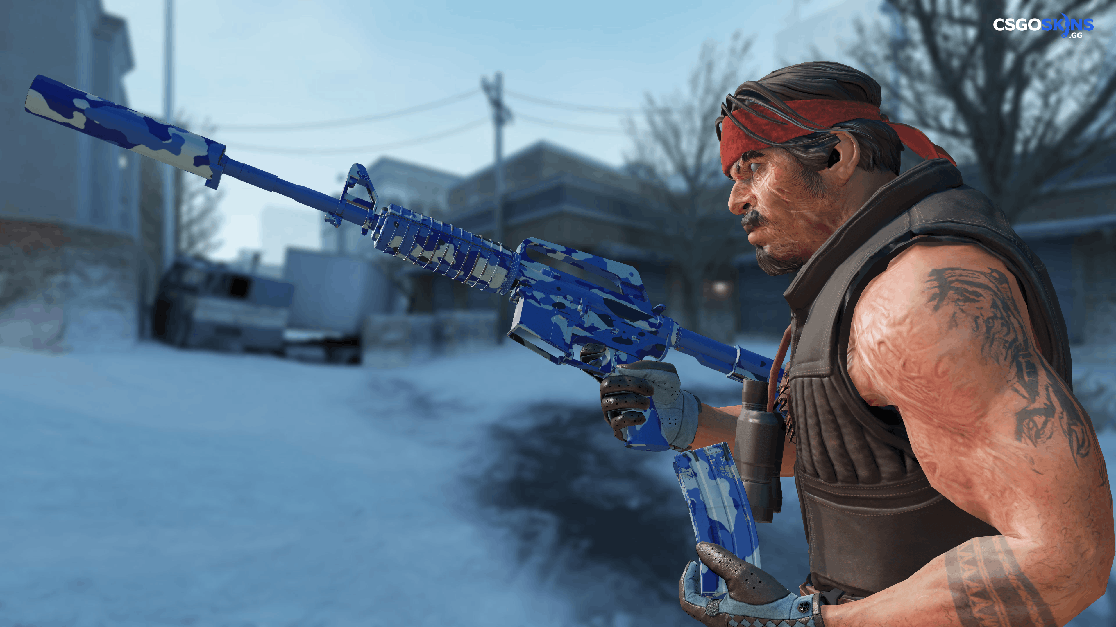 M4A1-S | Bright Water Artwork