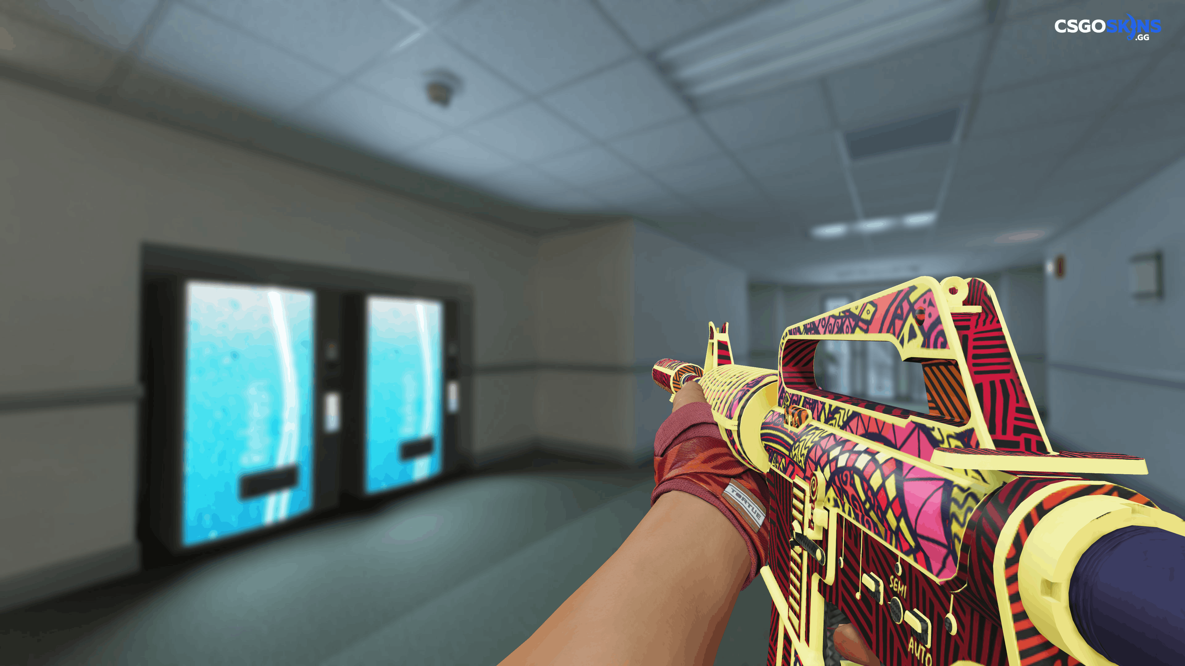 M4A1-S | Chantico's Fire Artwork
