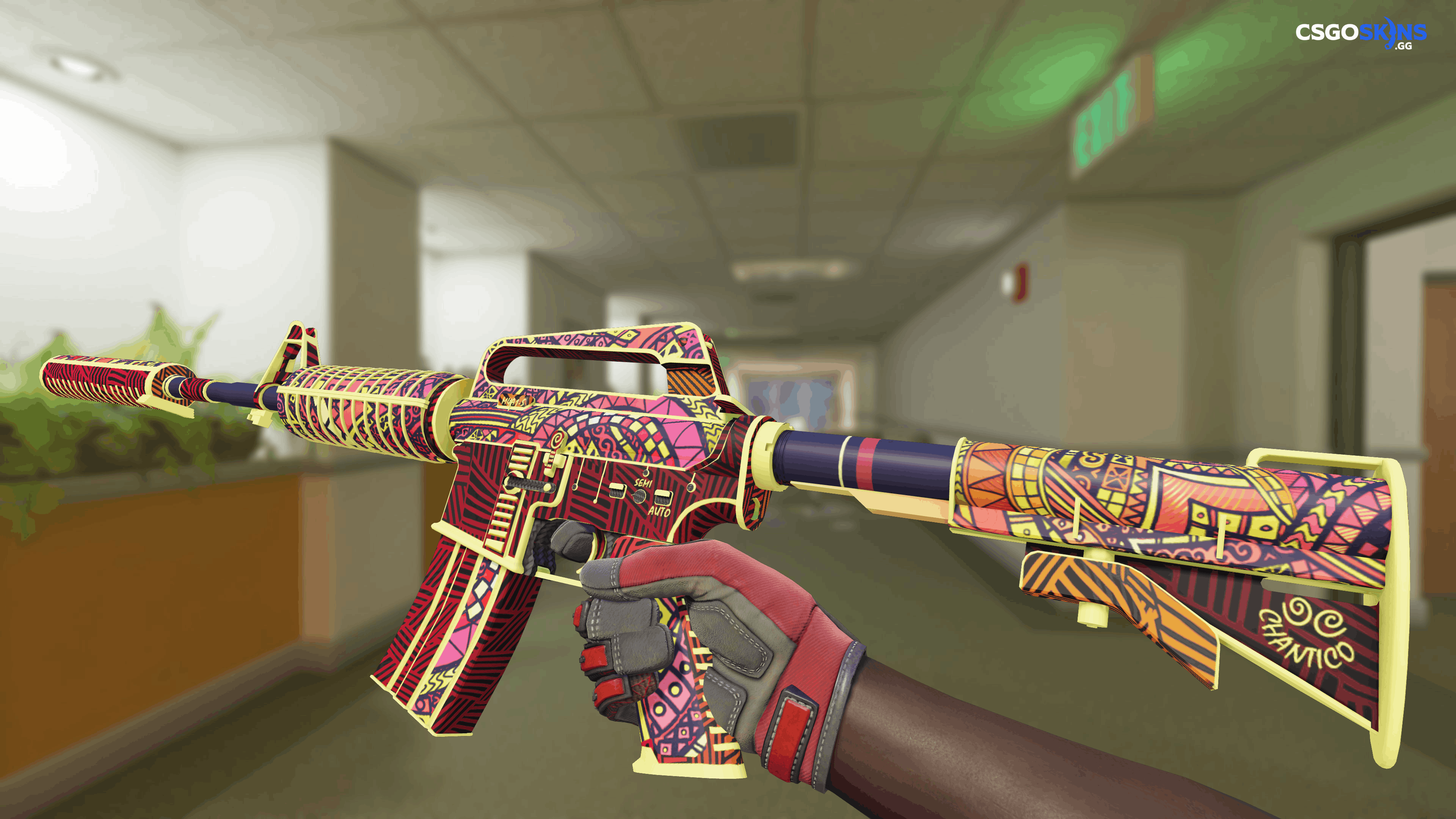 M4A1-S | Chantico's Fire Artwork
