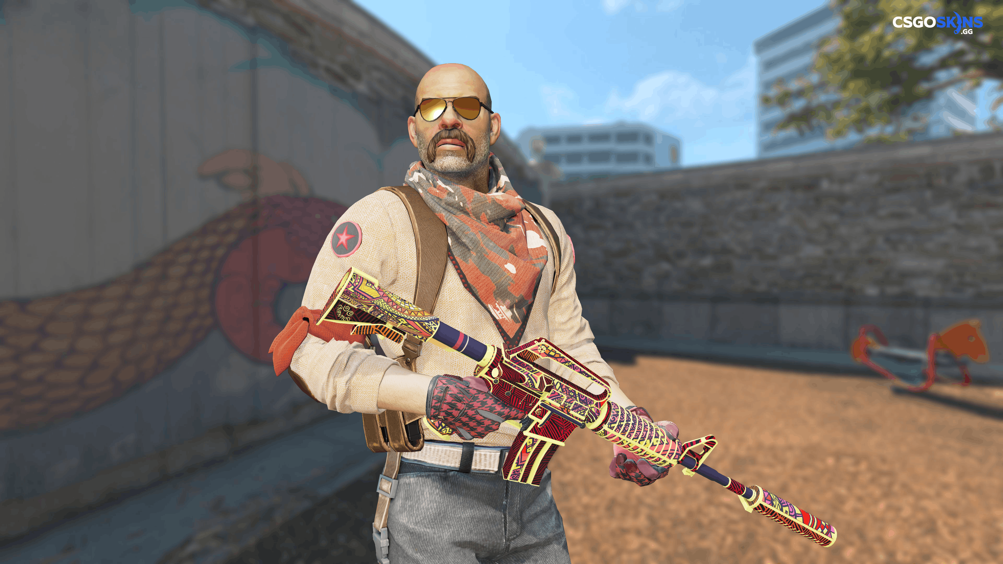 M4A1-S | Chantico's Fire Artwork
