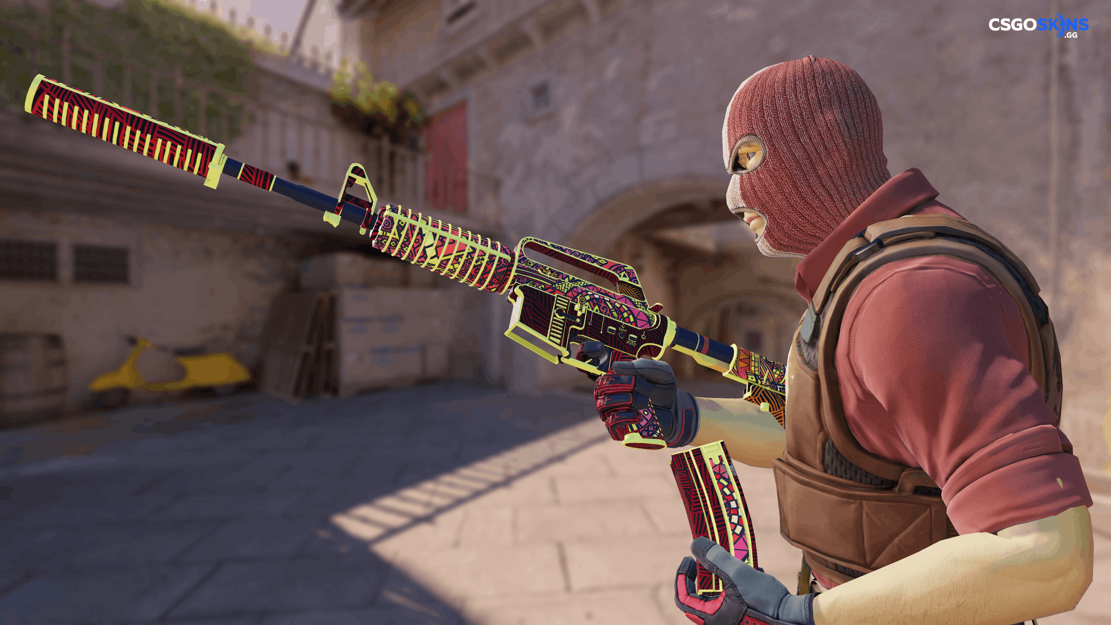 M4A1-S | Chantico's Fire Artwork