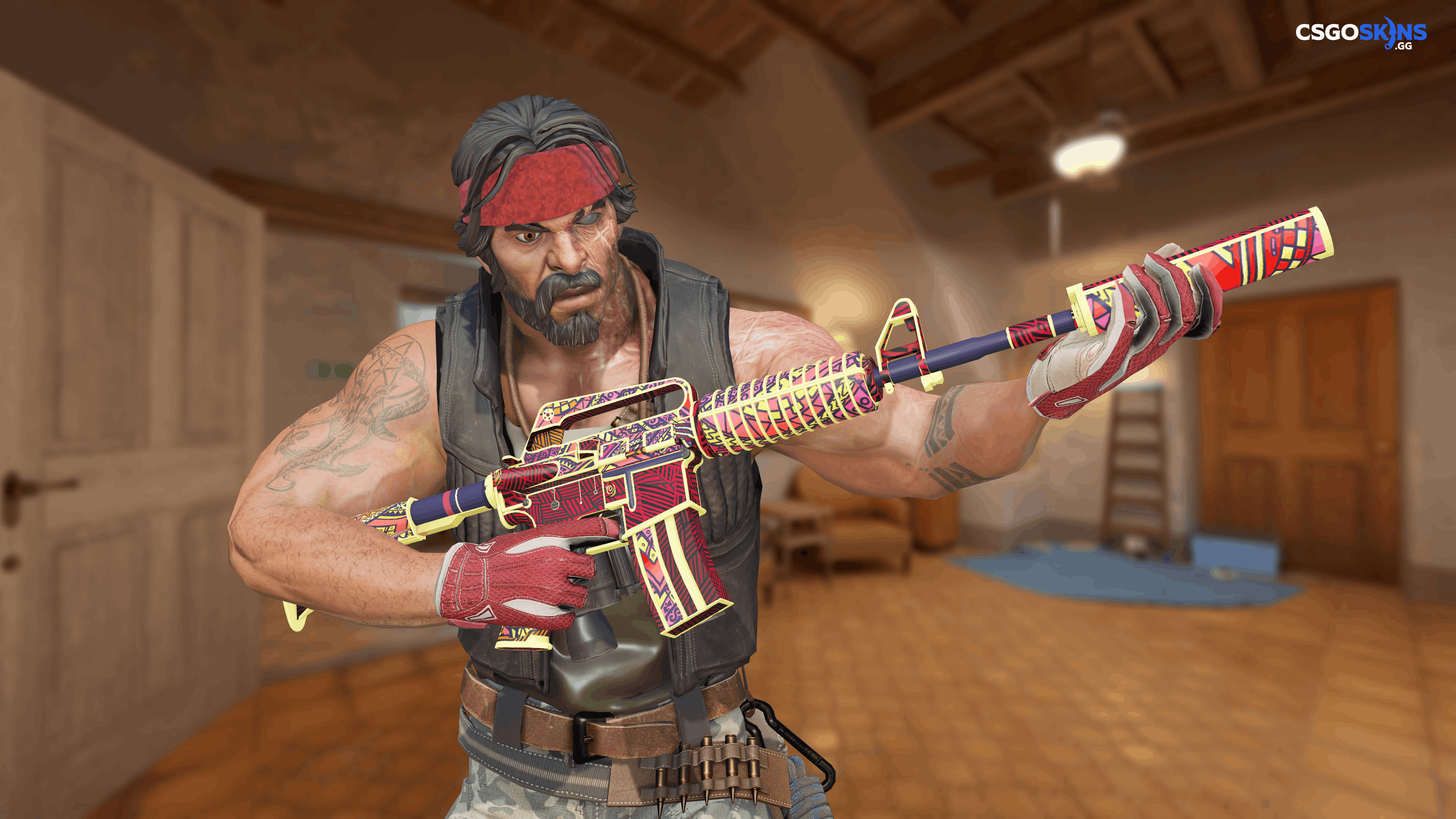 M4A1-S | Chantico's Fire Artwork