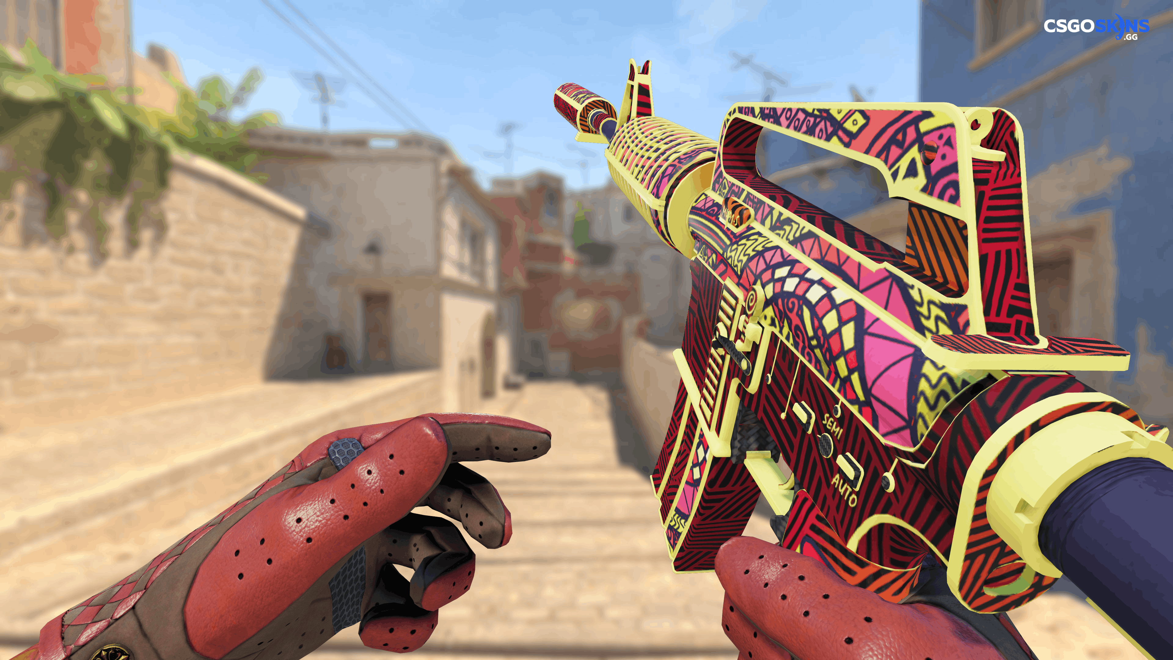 M4A1-S | Chantico's Fire Artwork