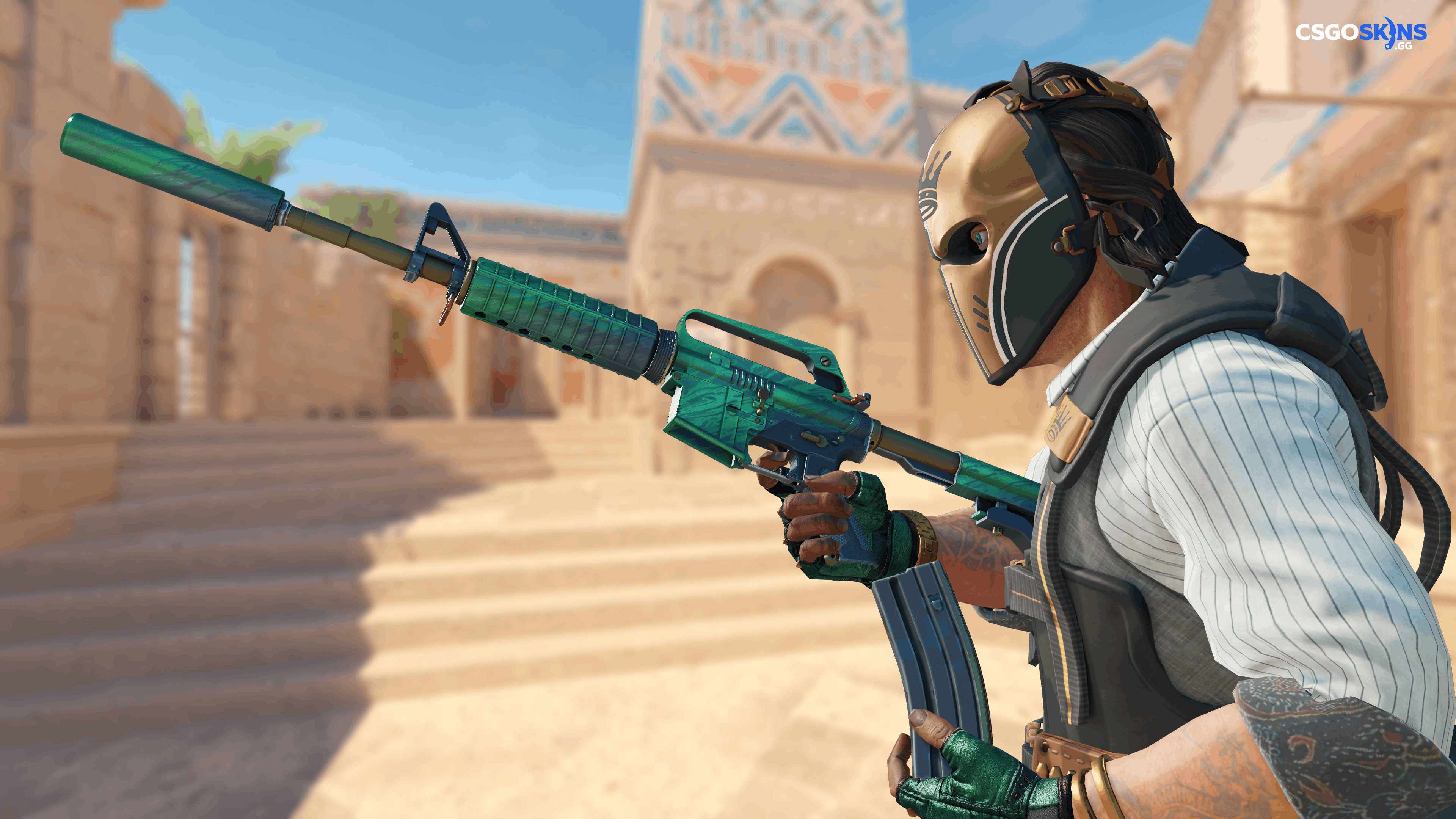 M4A1-S | Electrum Artwork