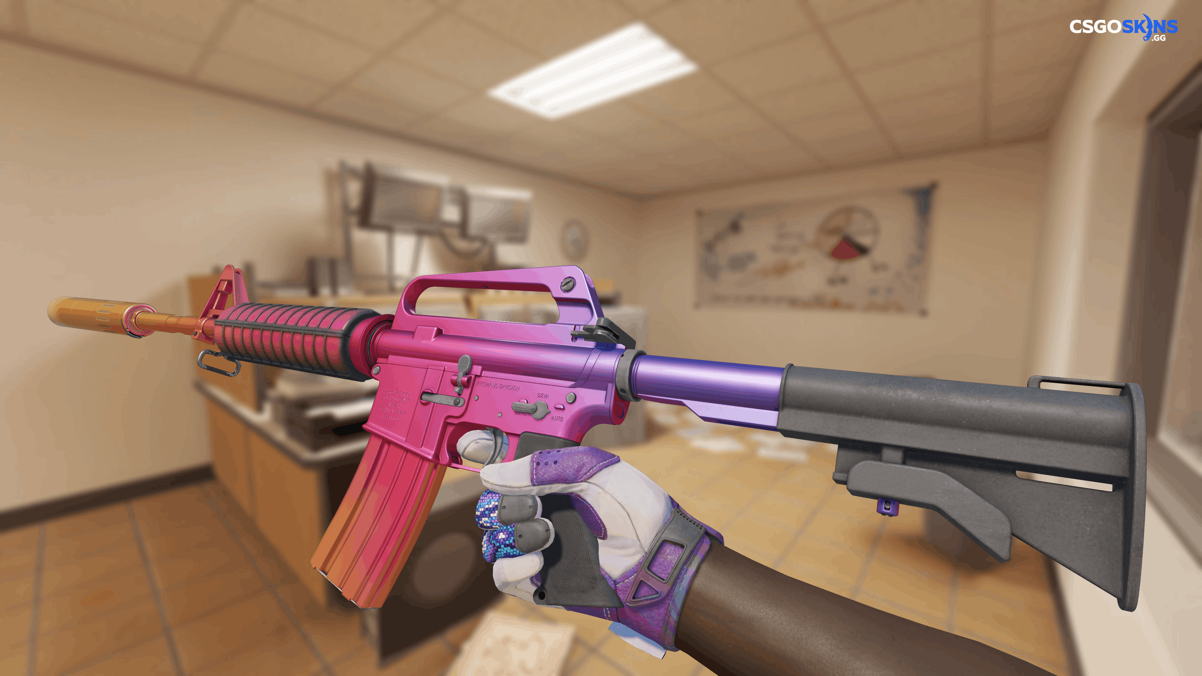 M4A1-S | Fade Artwork