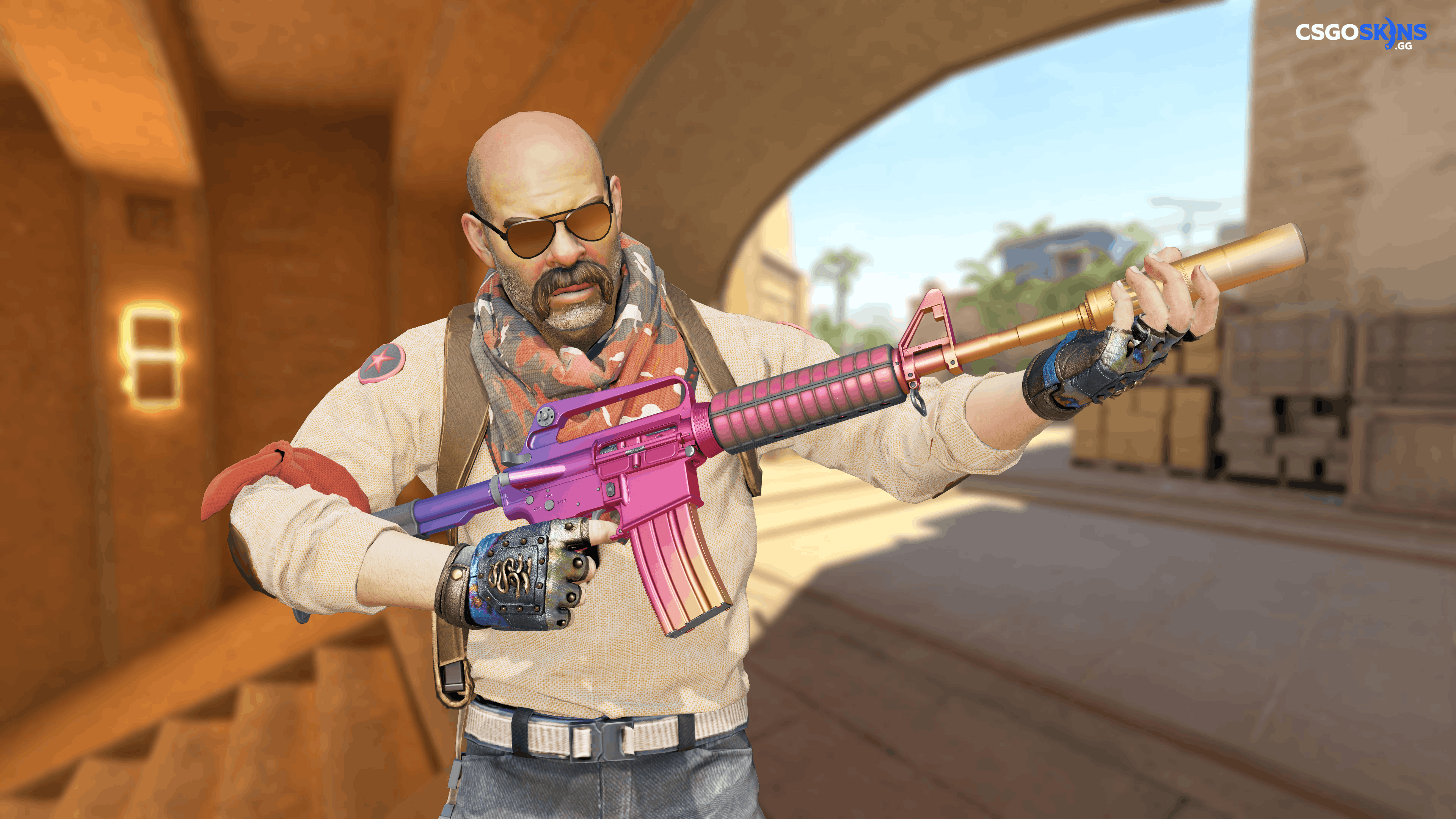 M4A1-S | Fade Artwork