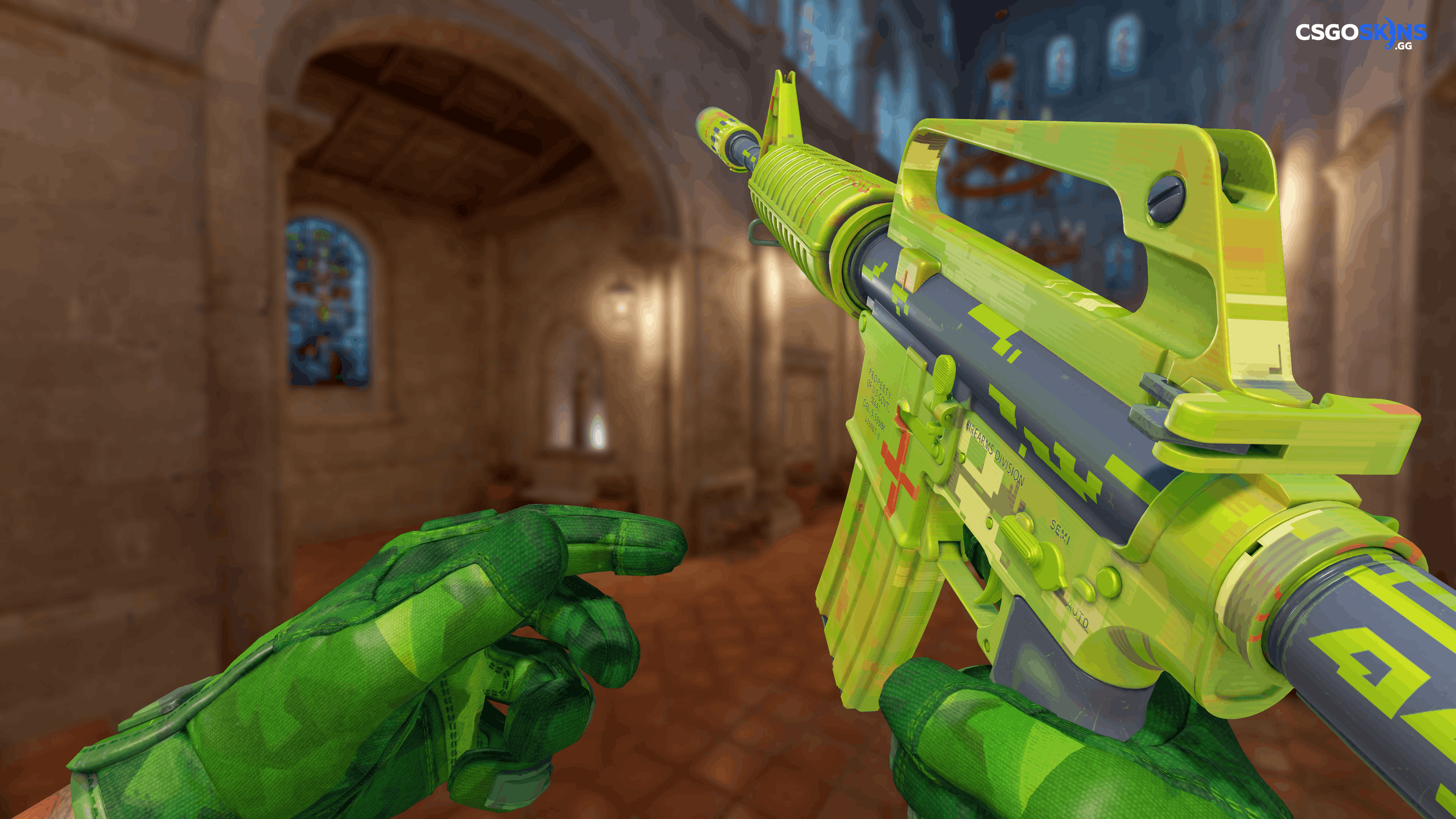 M4A1-S | Fatal Glitch Artwork