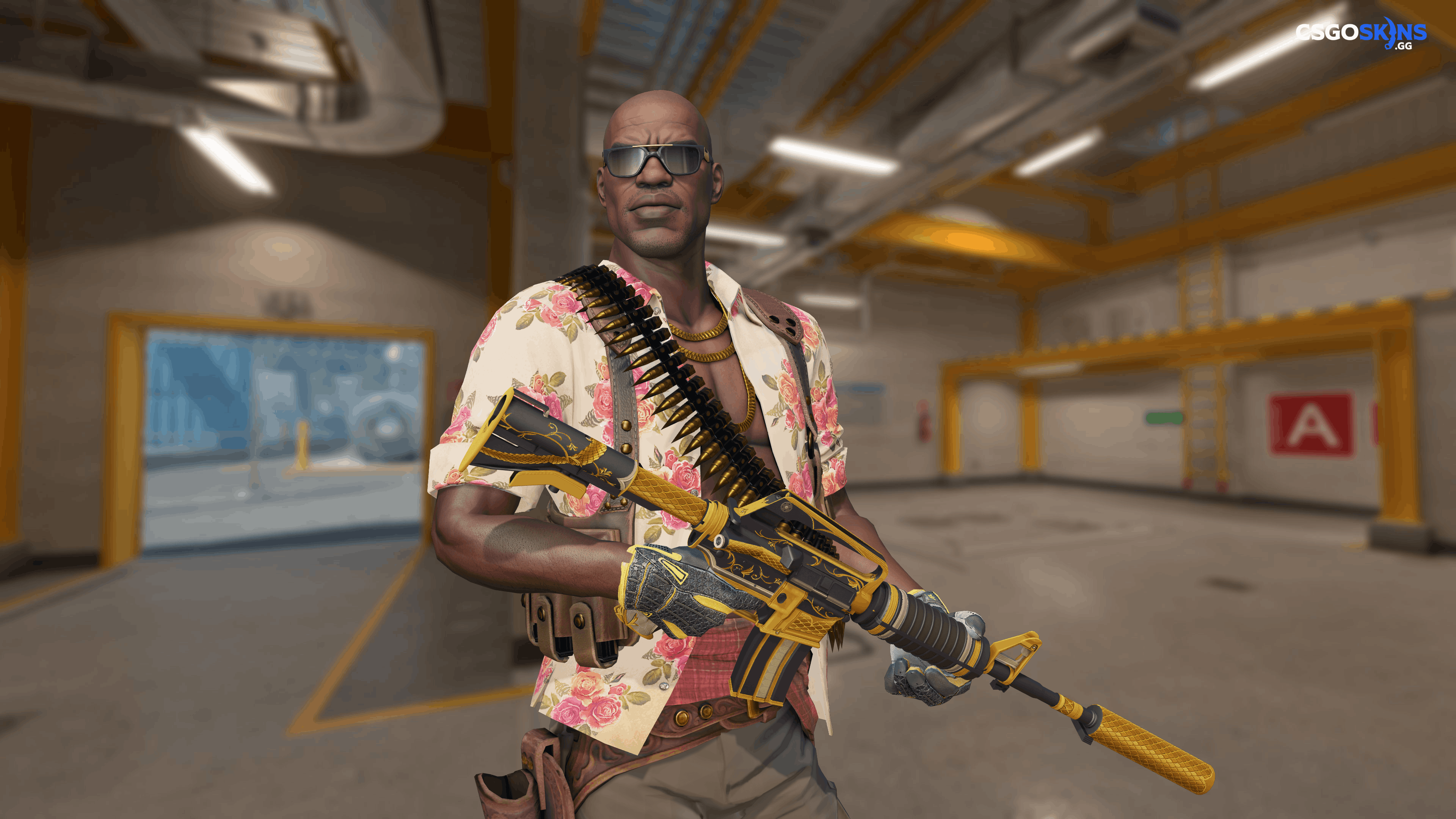 M4A1-S | Golden Coil Artwork