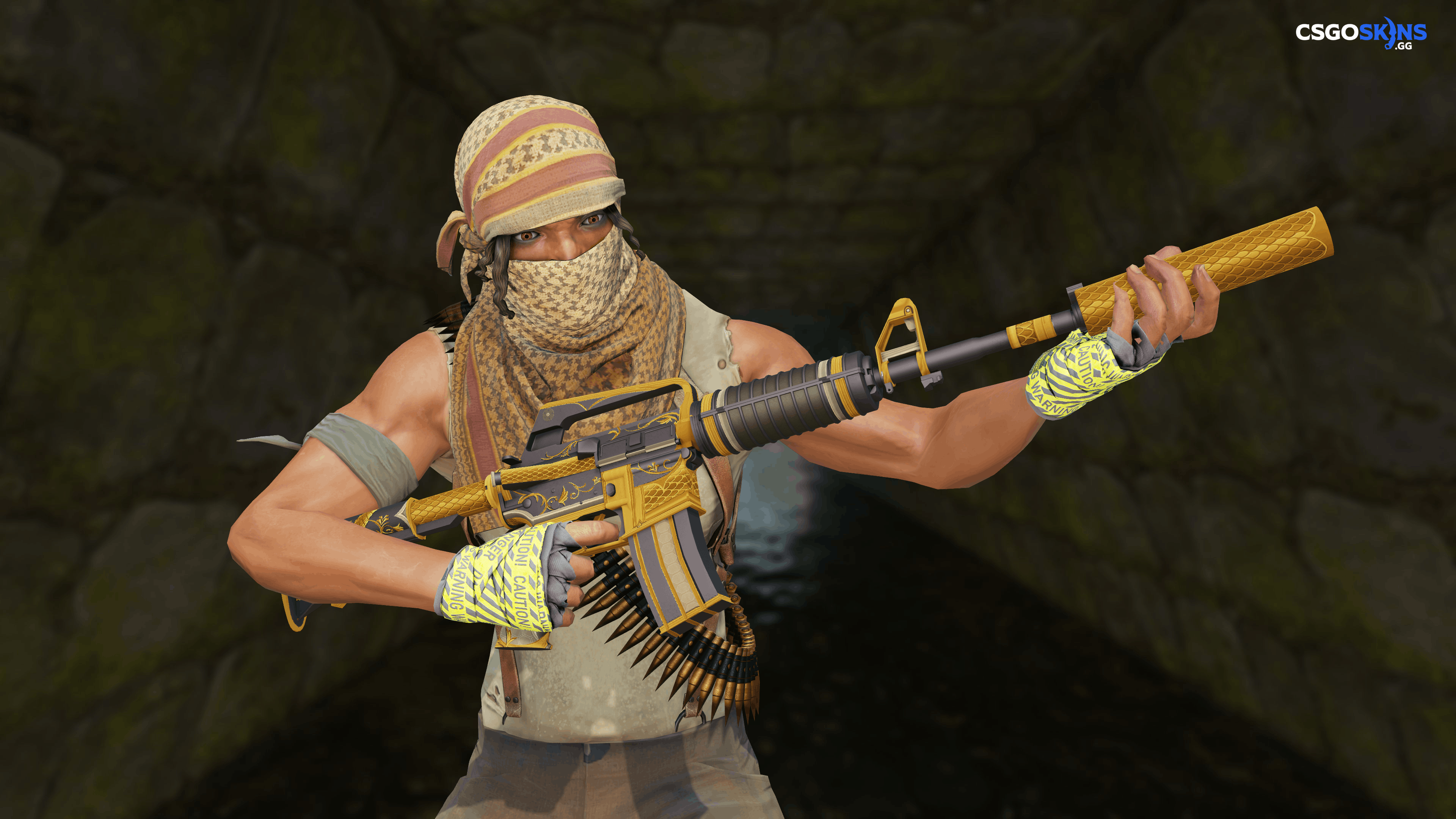 M4A1-S | Golden Coil Artwork