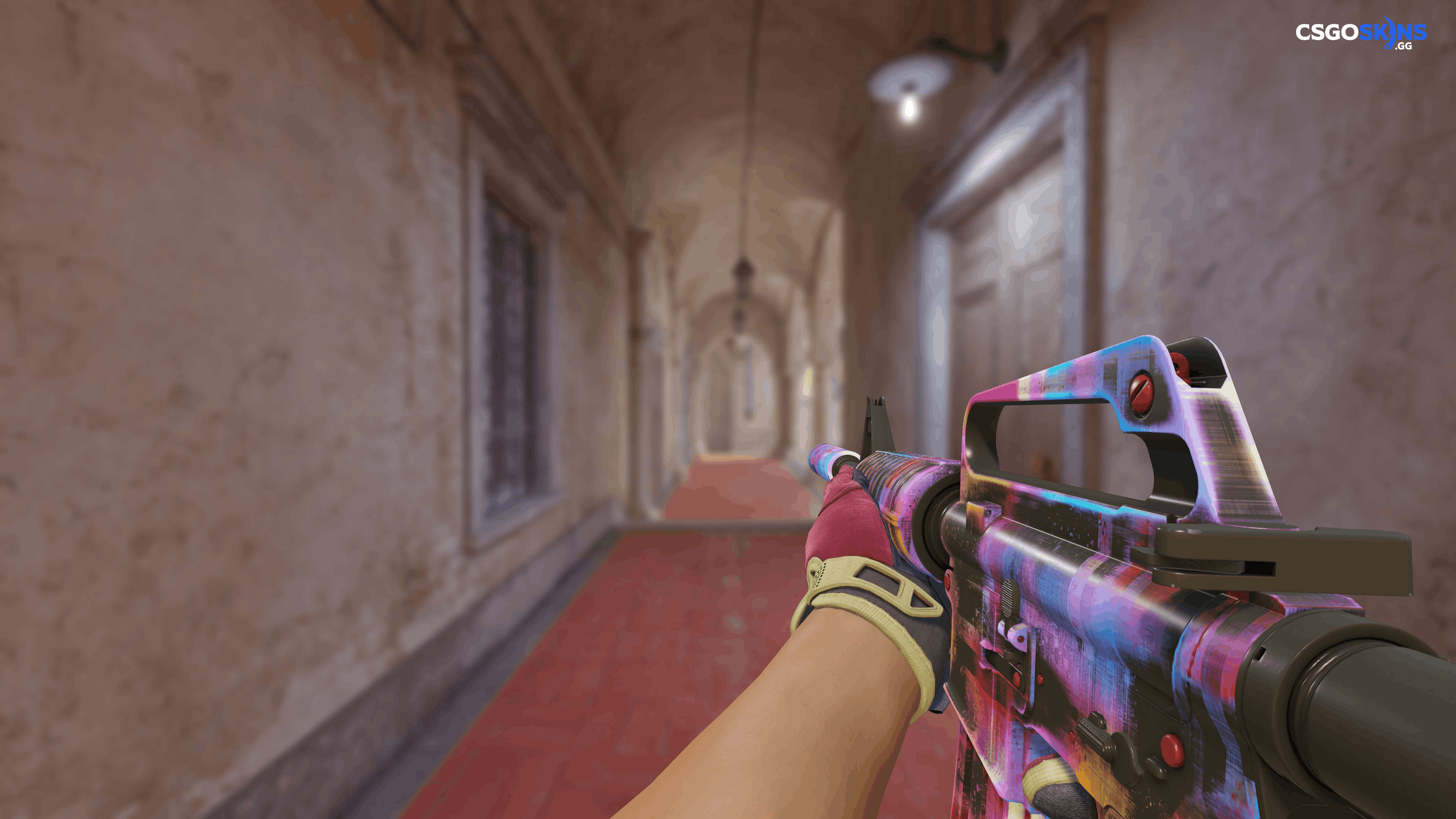 M4A1-S | Glitched Paint Artwork