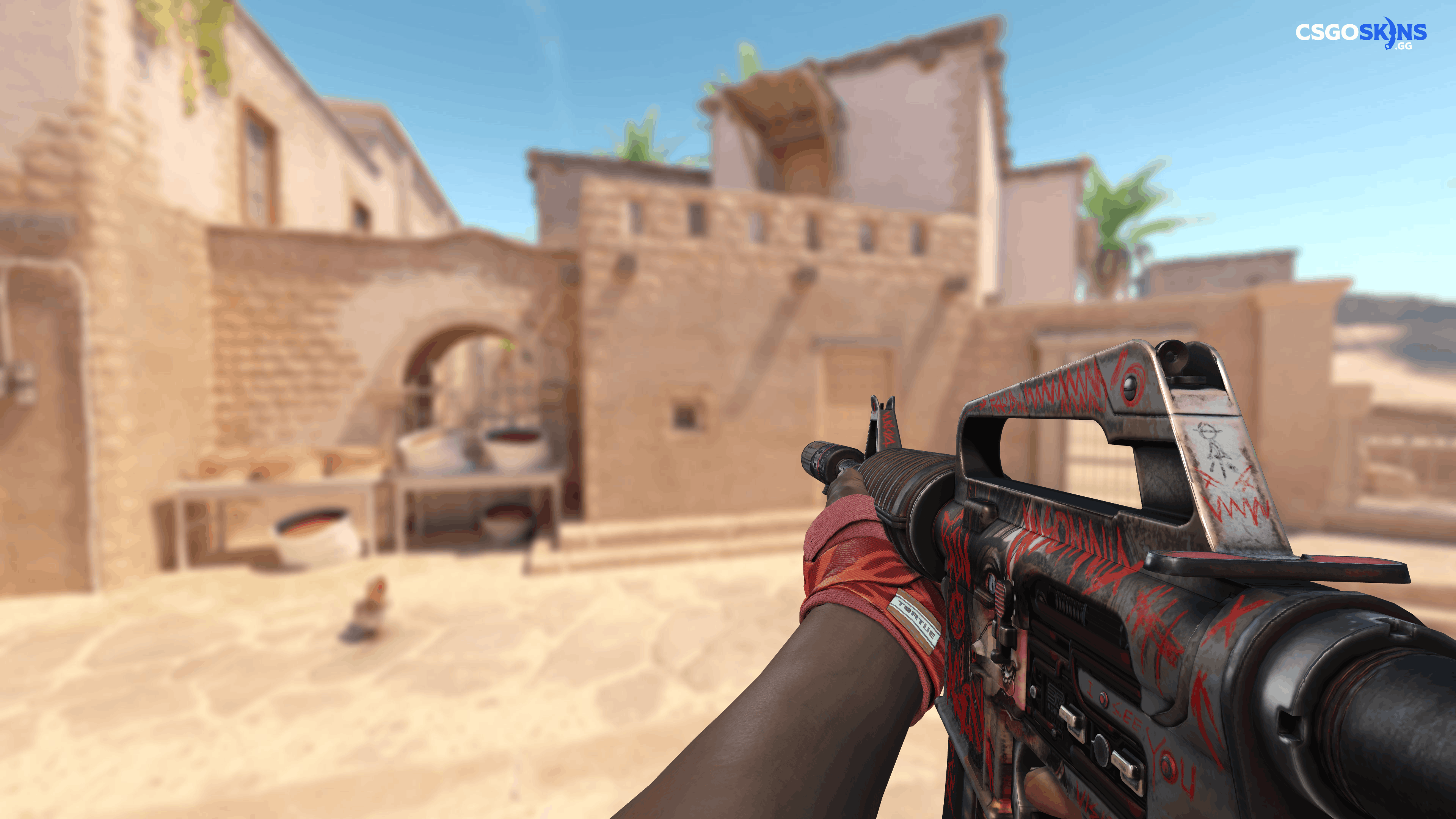 M4A1-S | Night Terror Artwork