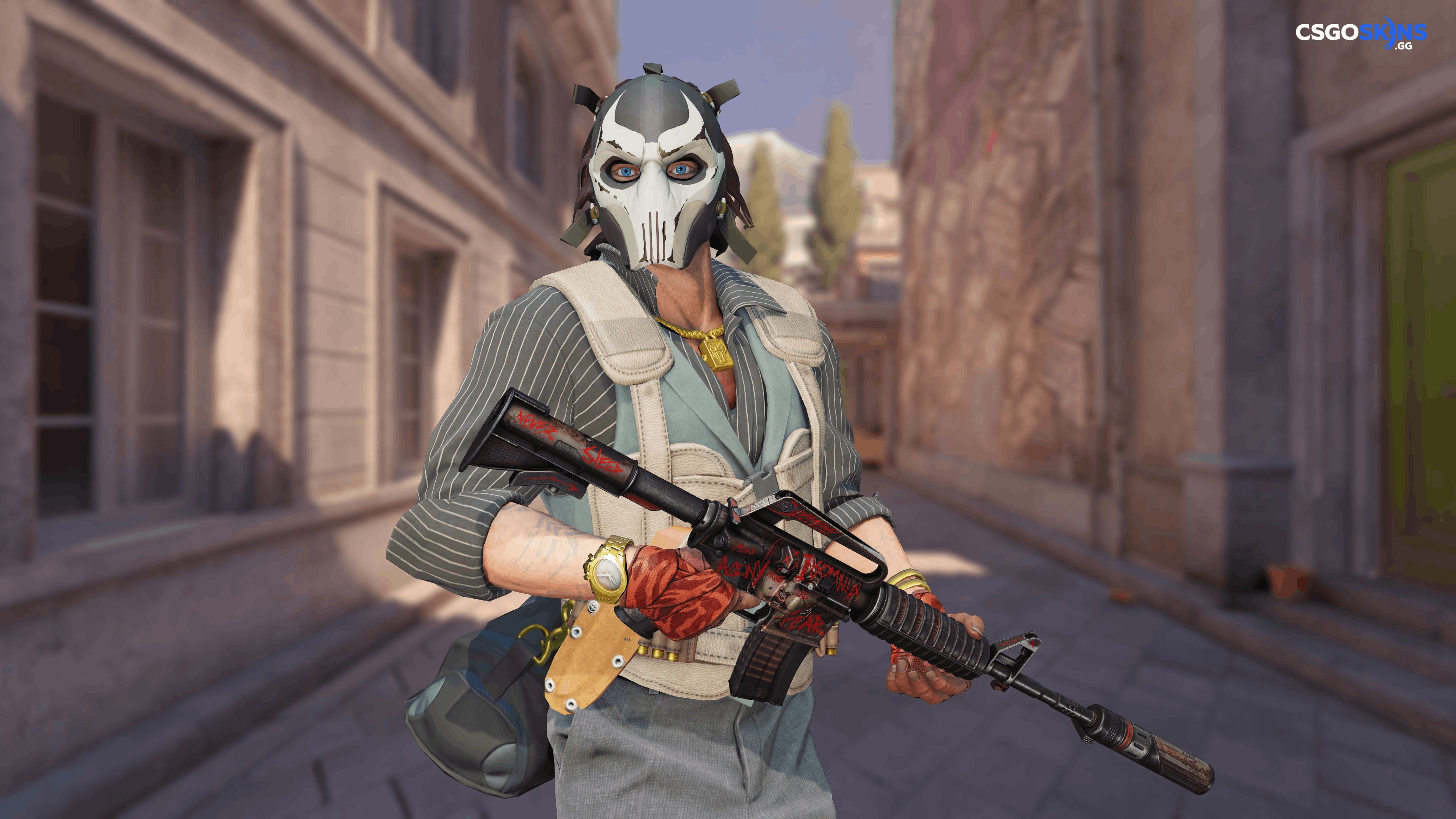 M4A1-S | Night Terror Artwork