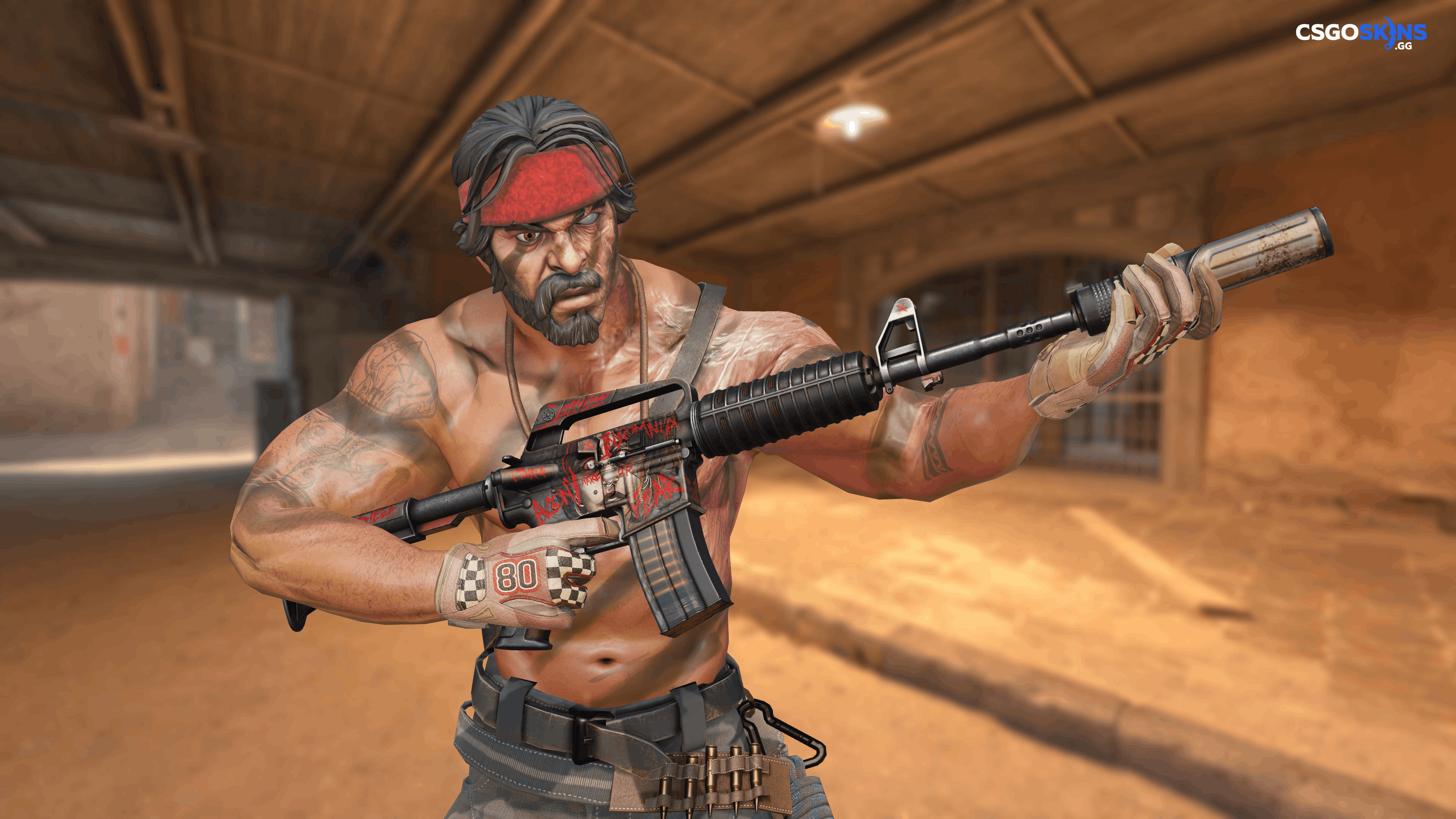 M4A1-S | Night Terror Artwork