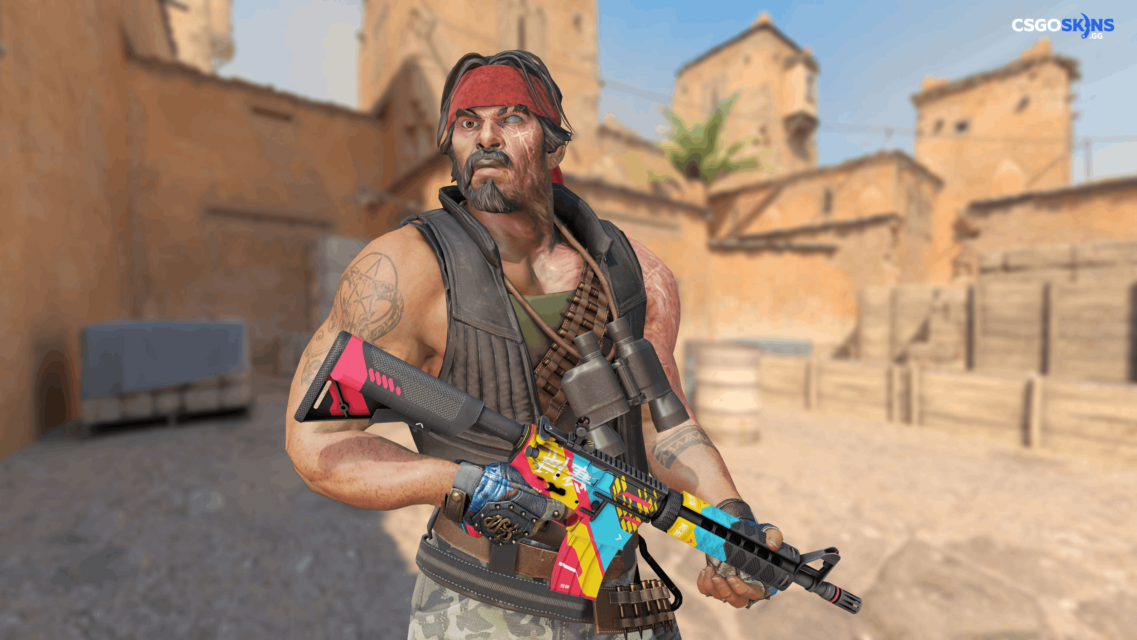 M4A4 | Cyber Security Artwork