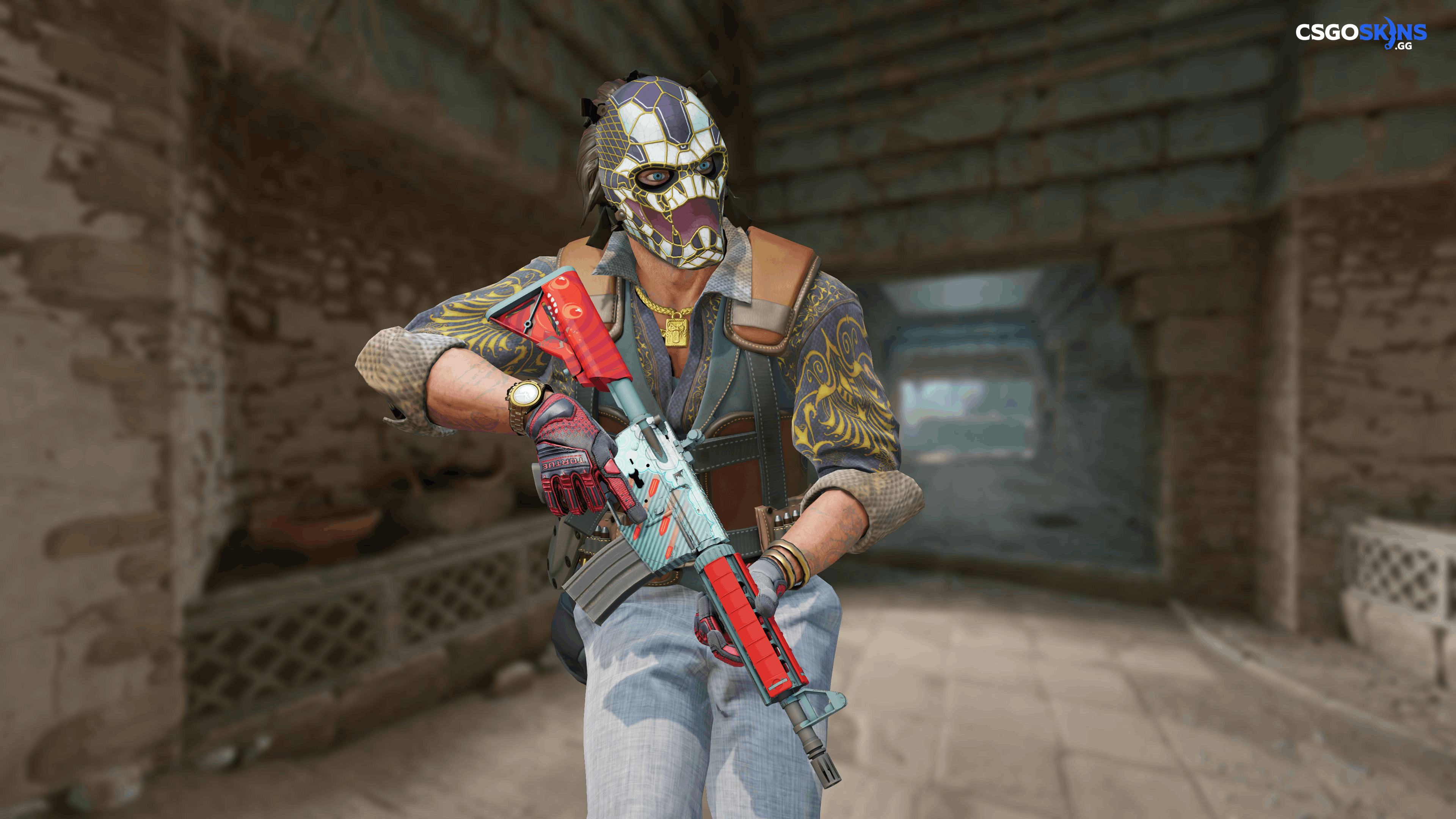 M4A4 | Bullet Rain Artwork