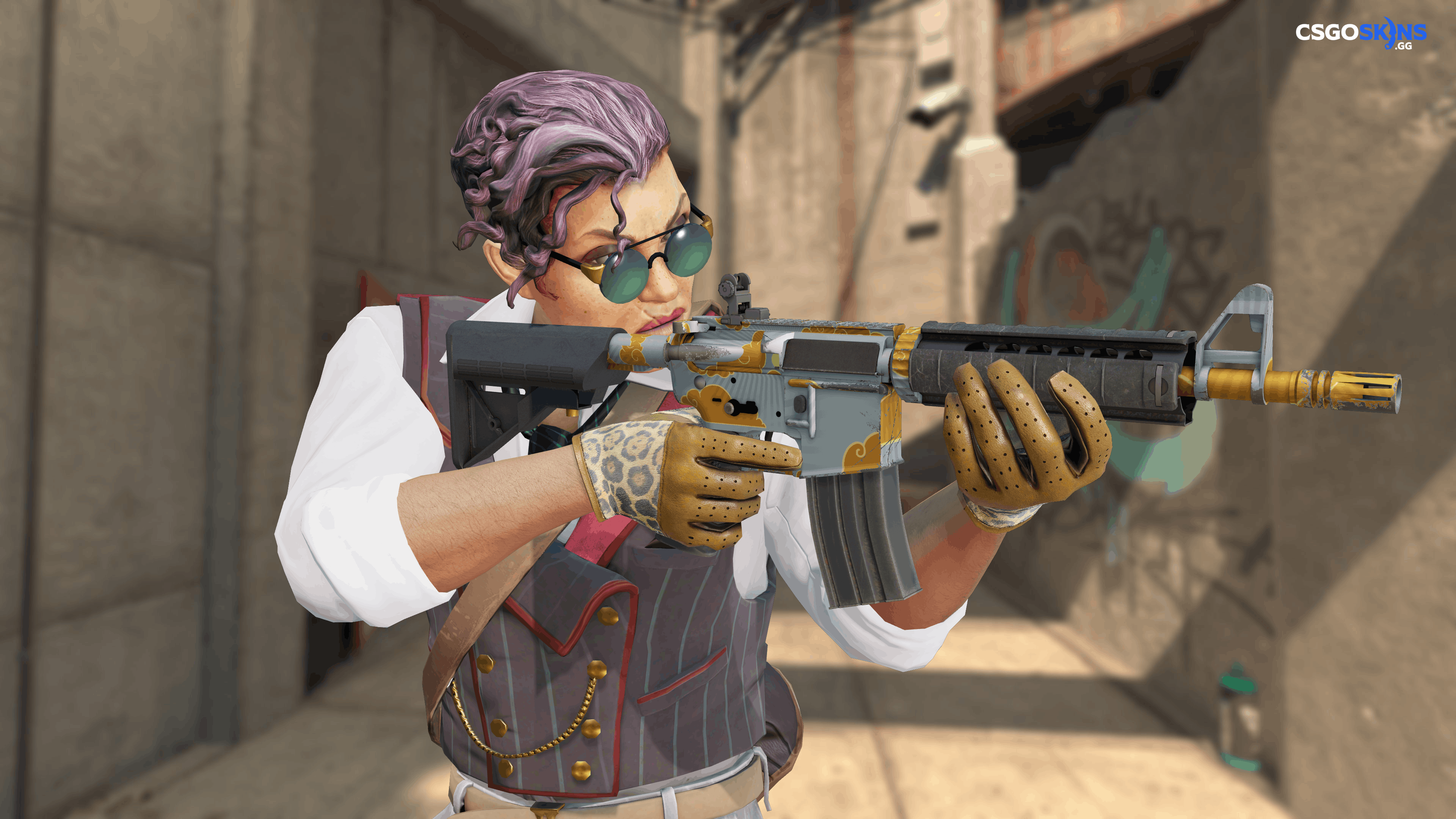 M4A4 | Daybreak Artwork