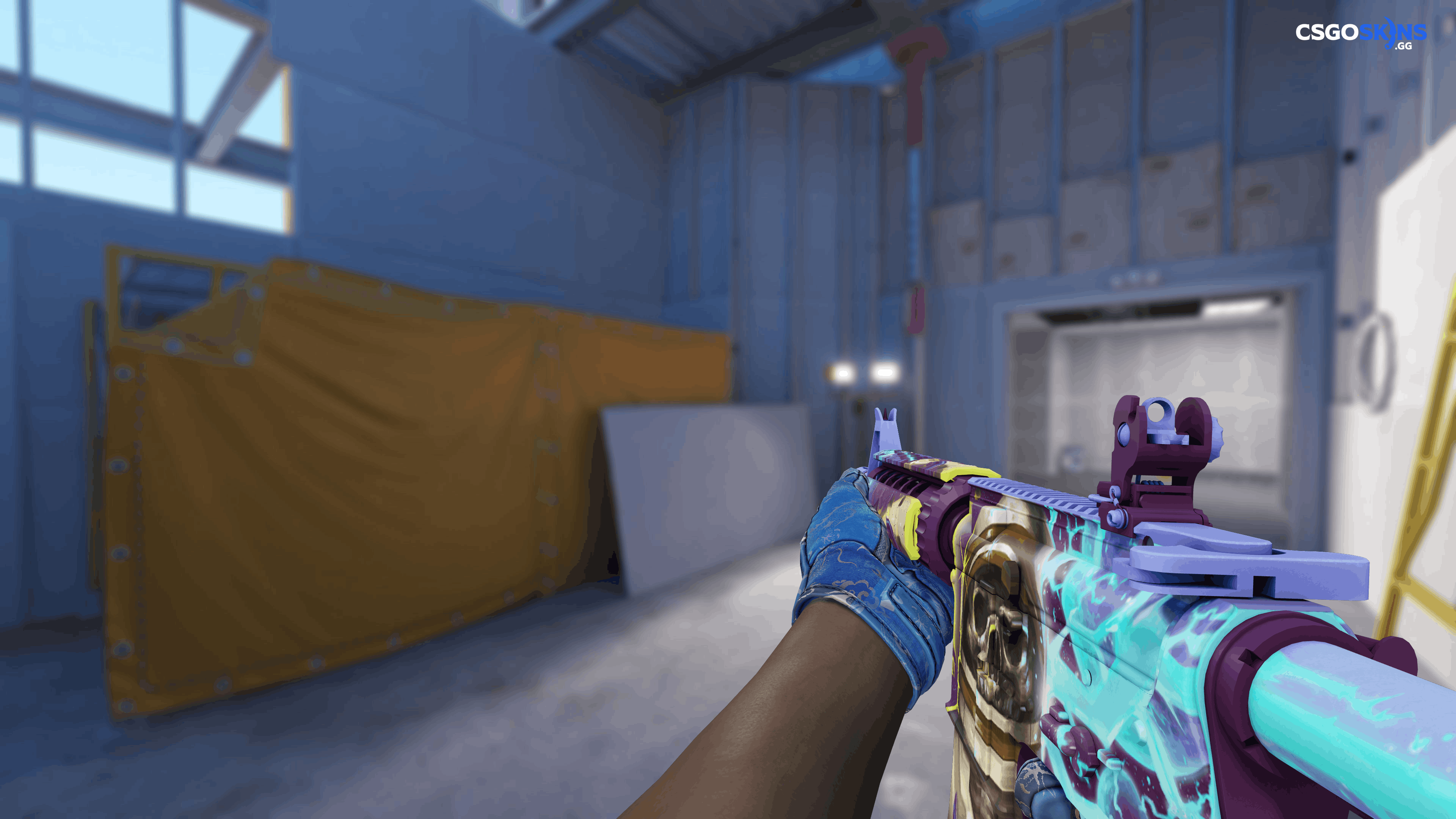 M4A4 | Desolate Space Artwork