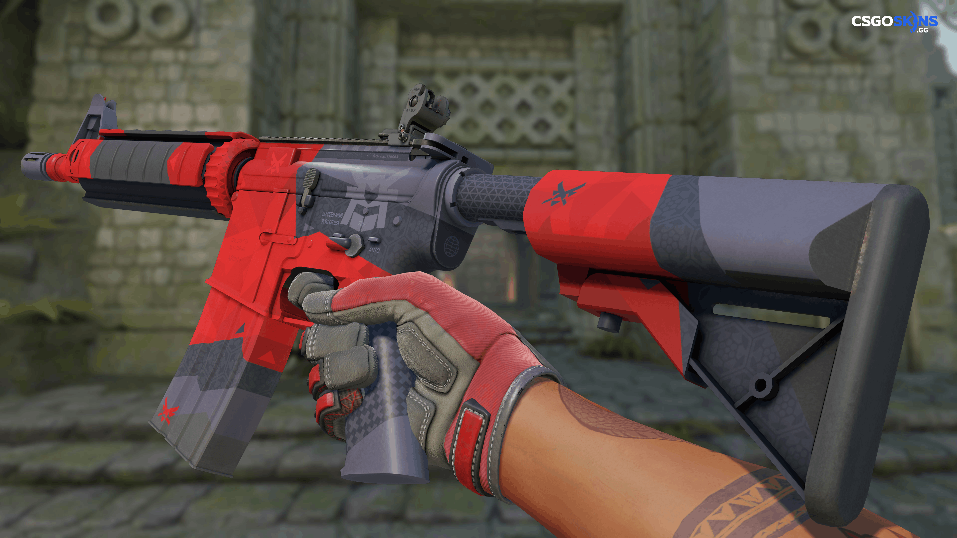 M4A4 | Evil Daimyo Artwork