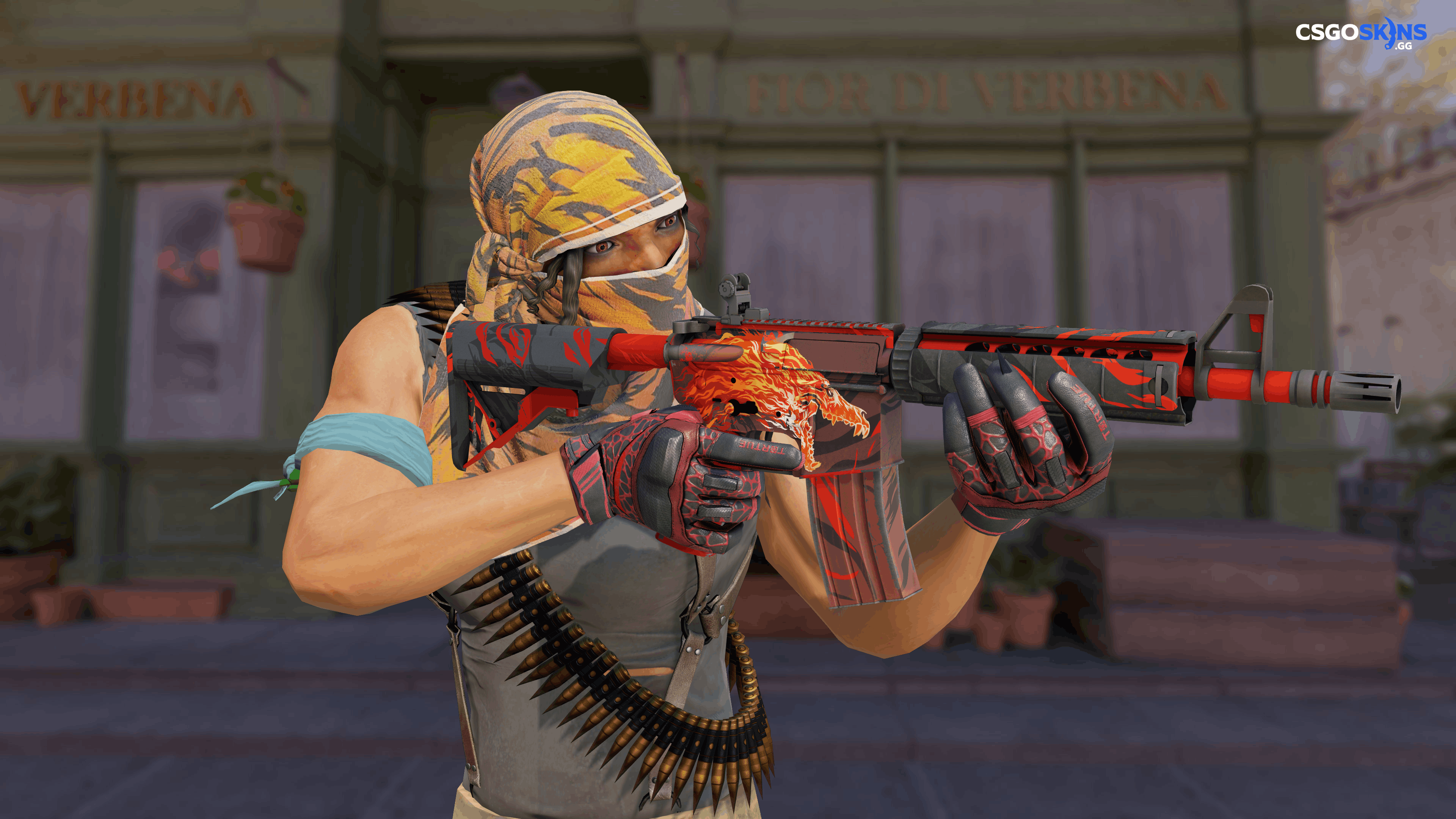 M4A4 | Howl Artwork
