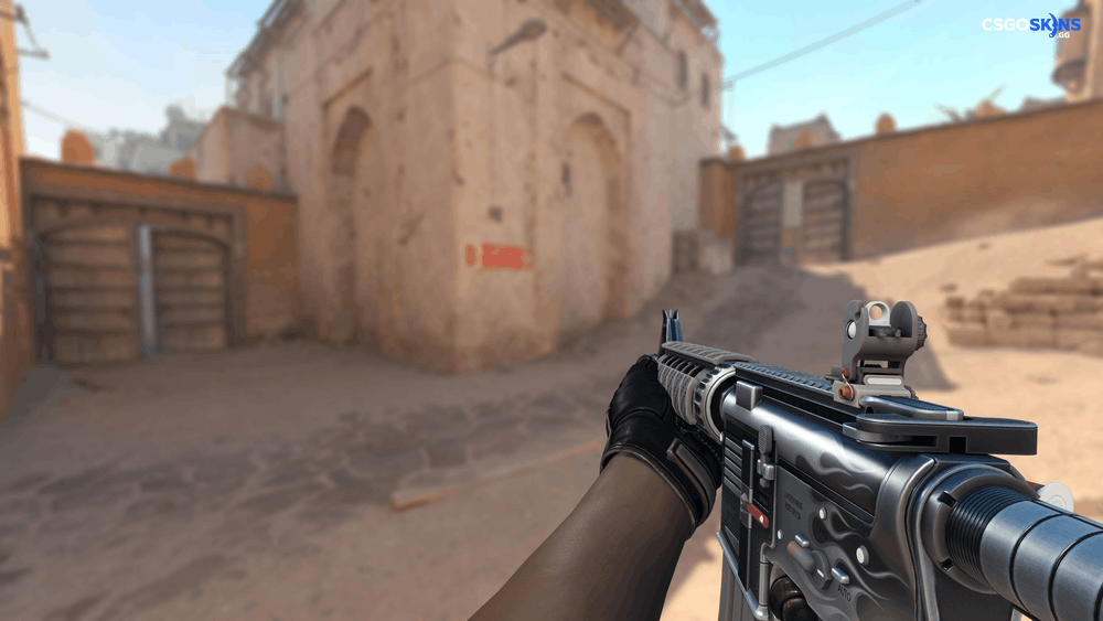 M4A4 | Magnesium Artwork