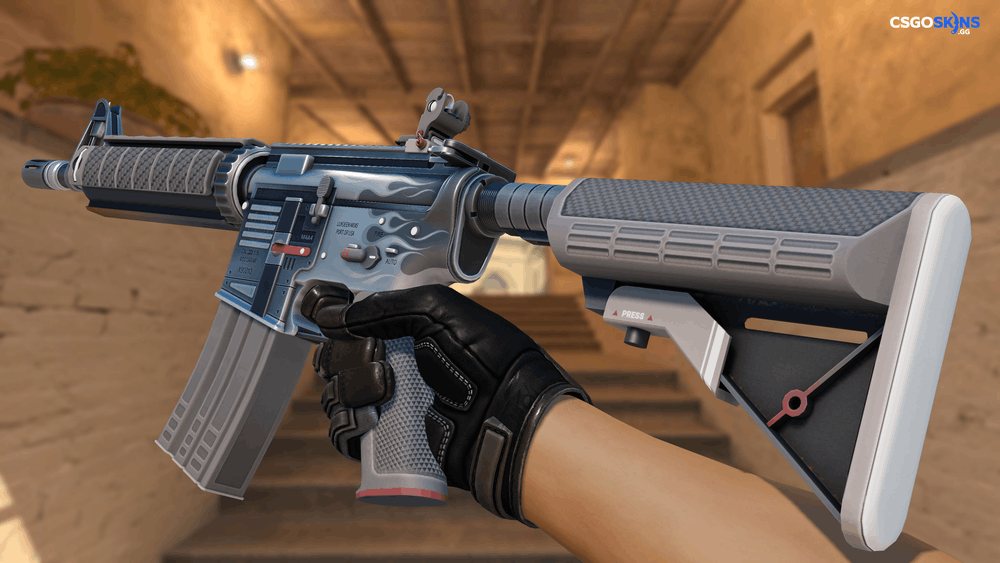 M4A4 | Magnesium Artwork