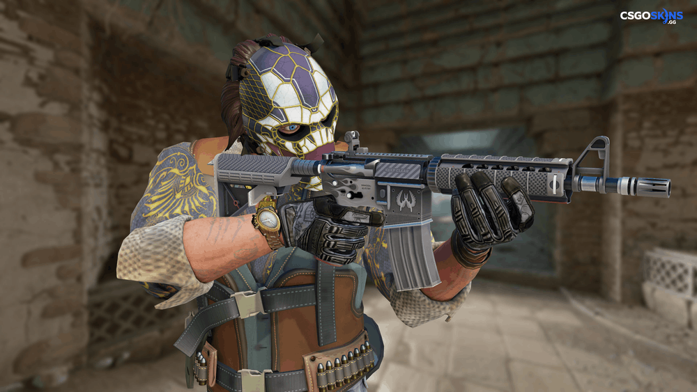 M4A4 | Magnesium Artwork