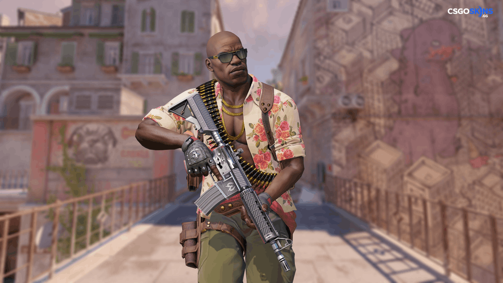 M4A4 | Magnesium Artwork