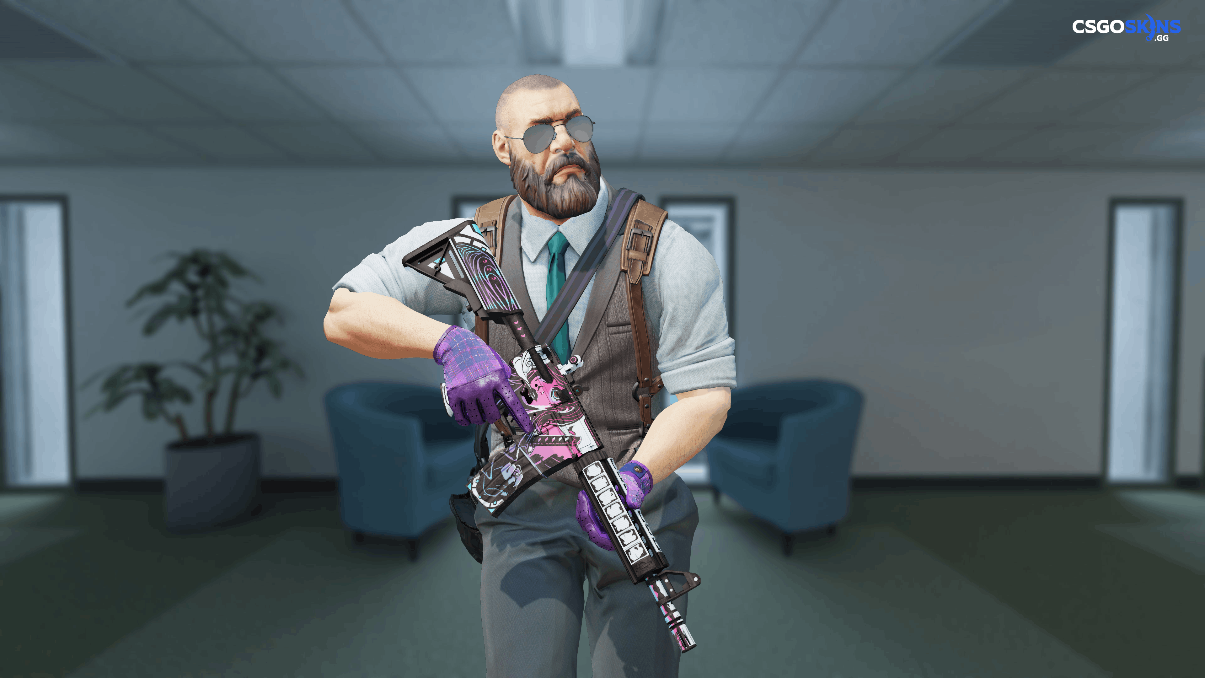 M4A4 | Neo-Noir Artwork