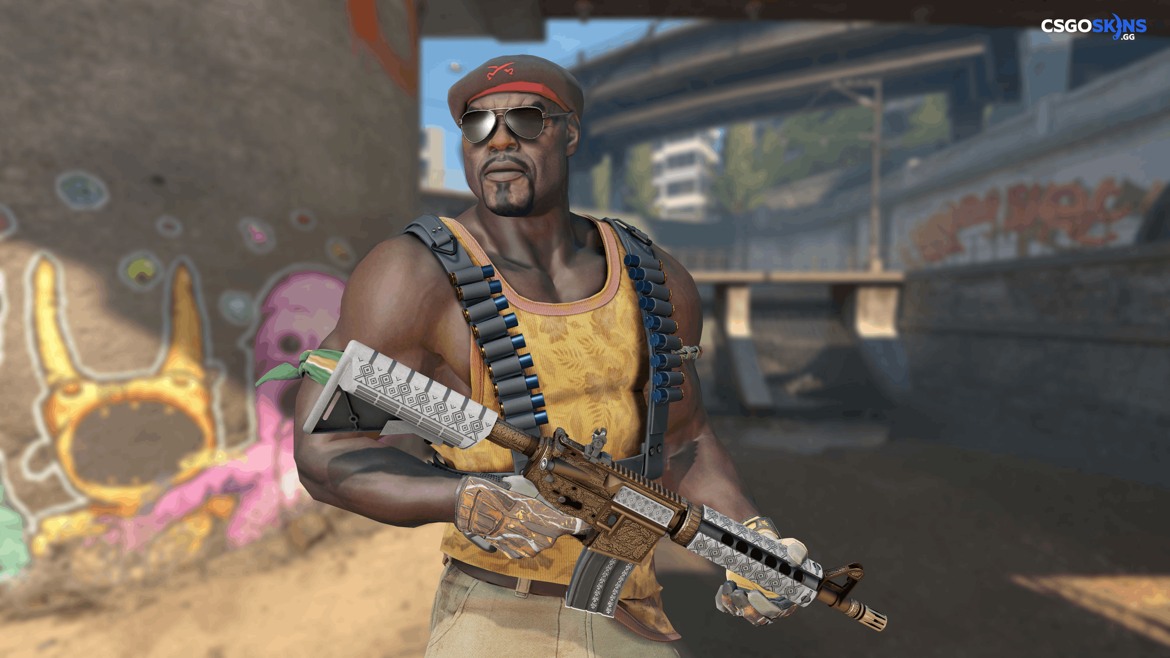 M4A4 | Royal Paladin Artwork