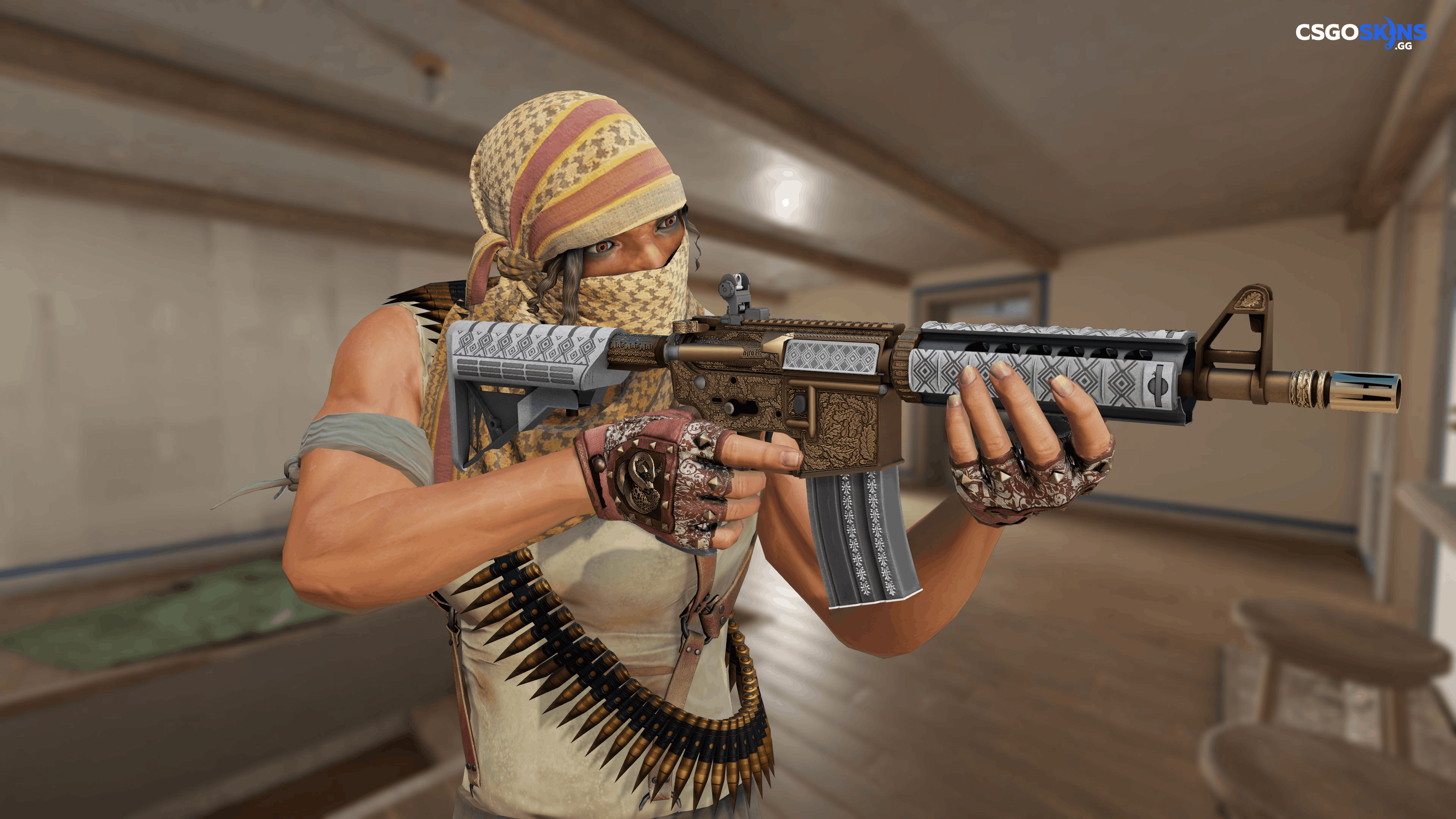 M4A4 | Royal Paladin Artwork