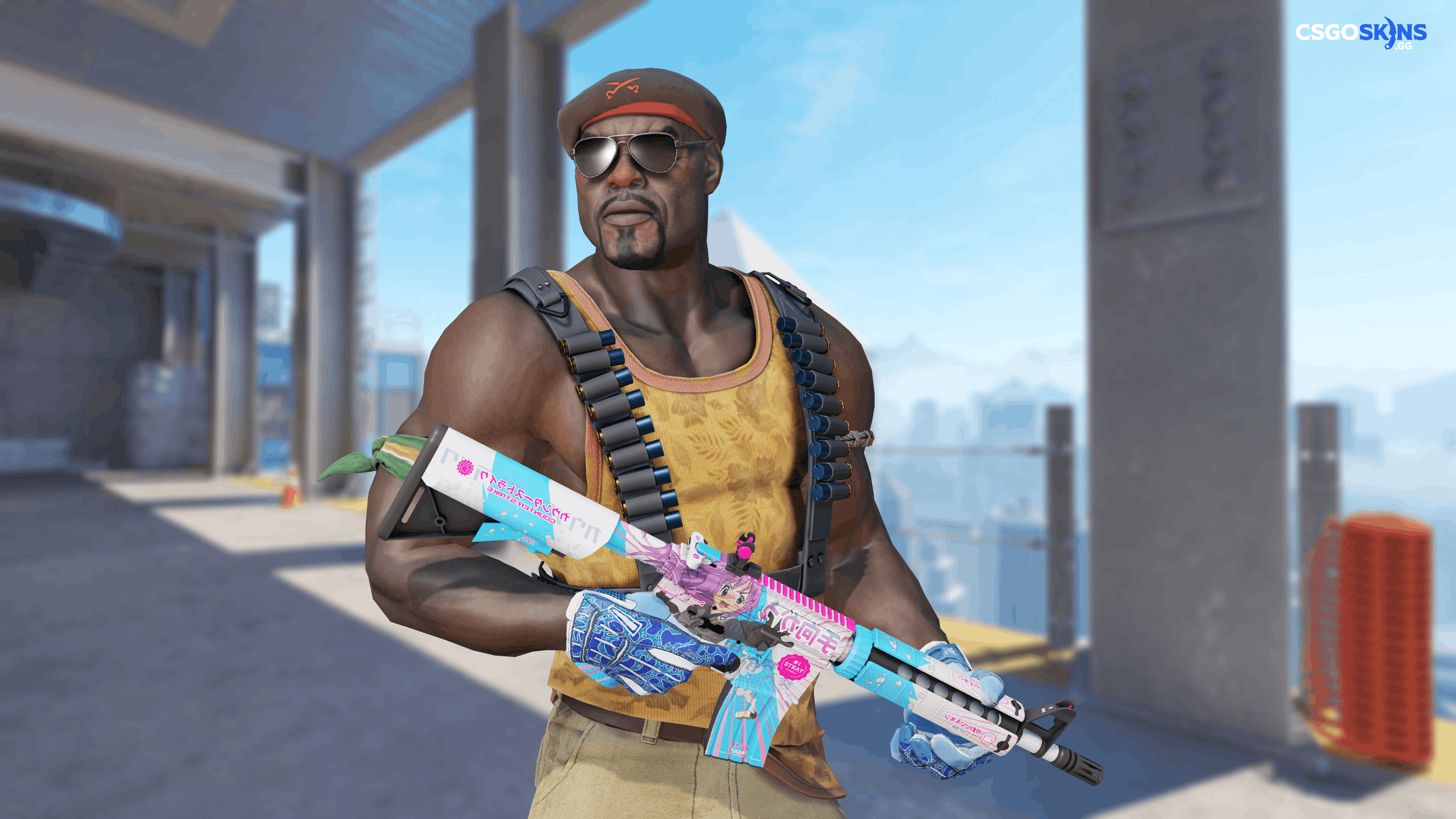 M4A4 | Temukau Artwork