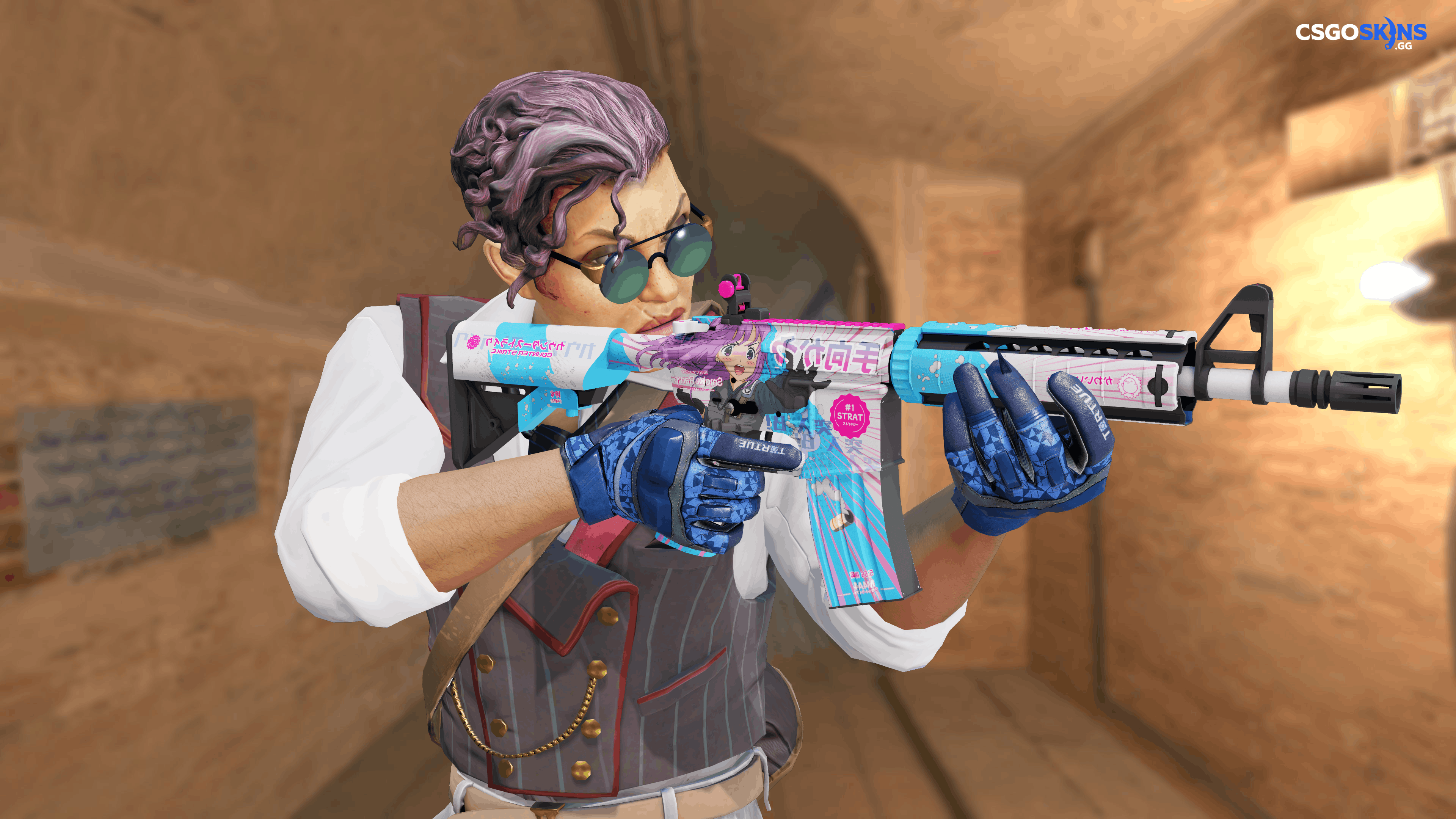 M4A4 | Temukau Artwork