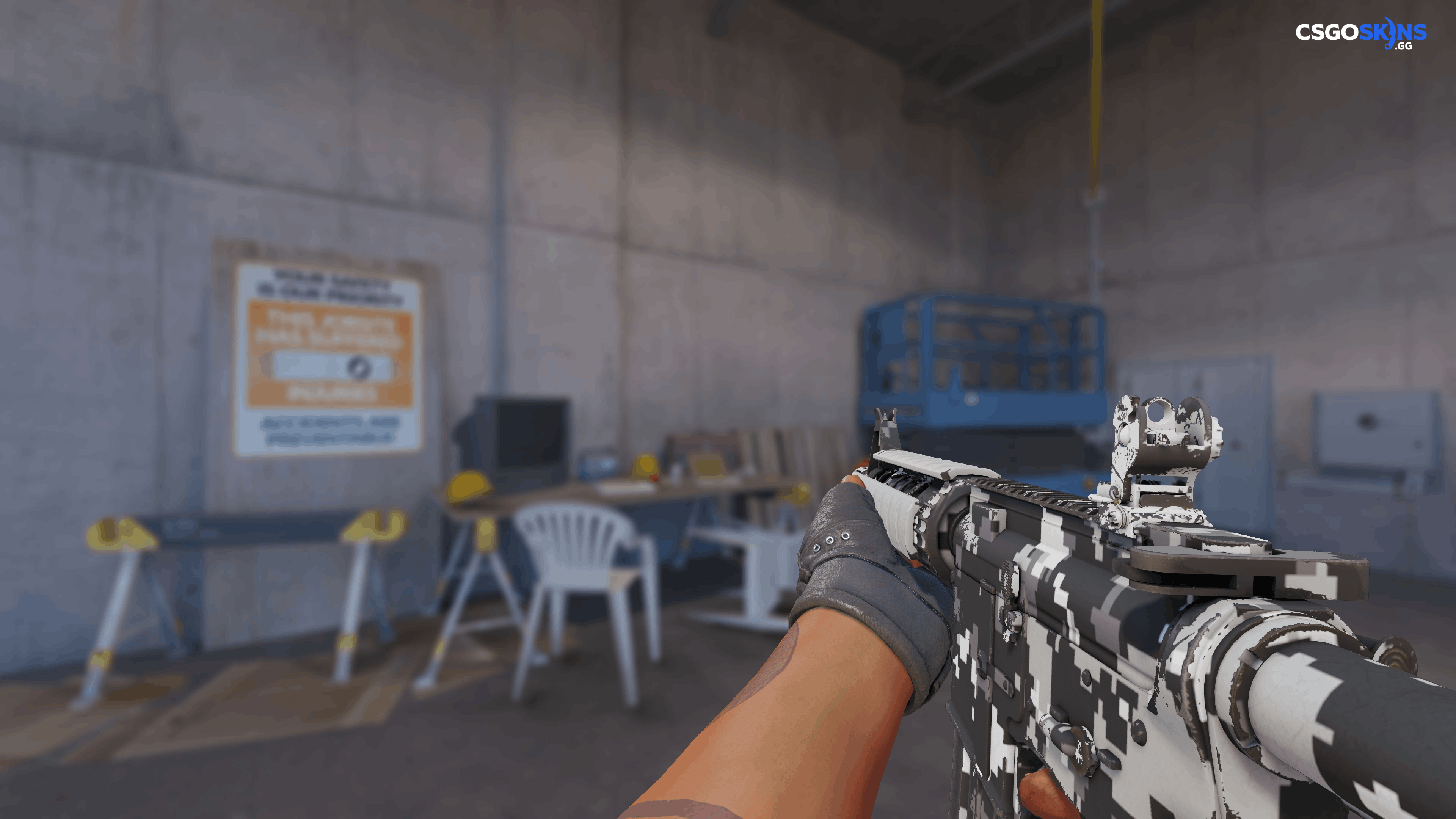 M4A4 | Urban DDPAT Artwork