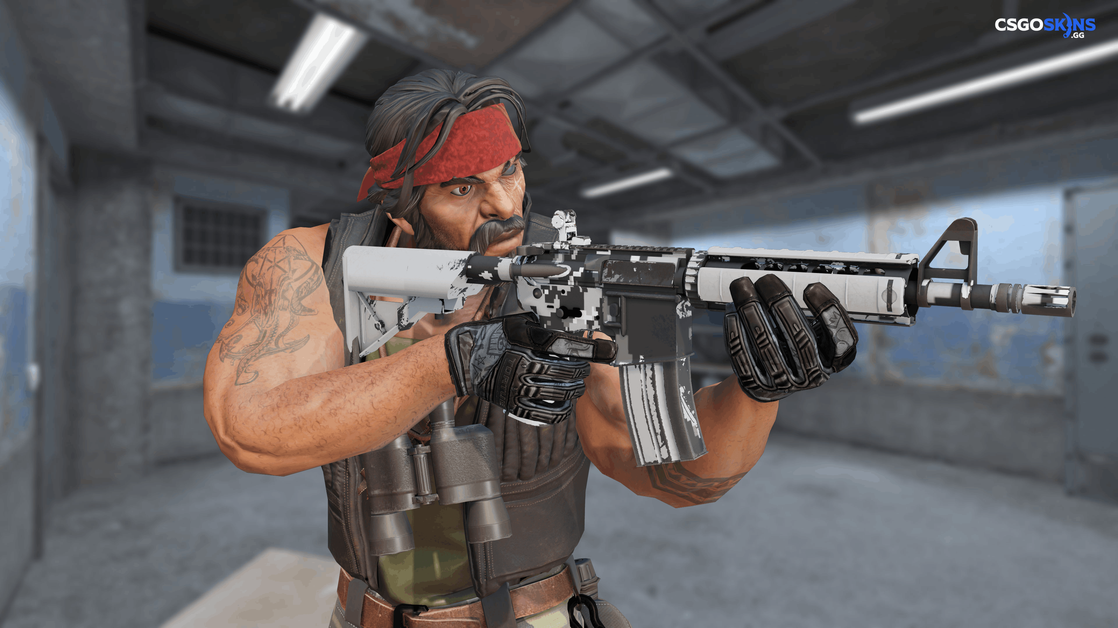 M4A4 | Urban DDPAT Artwork