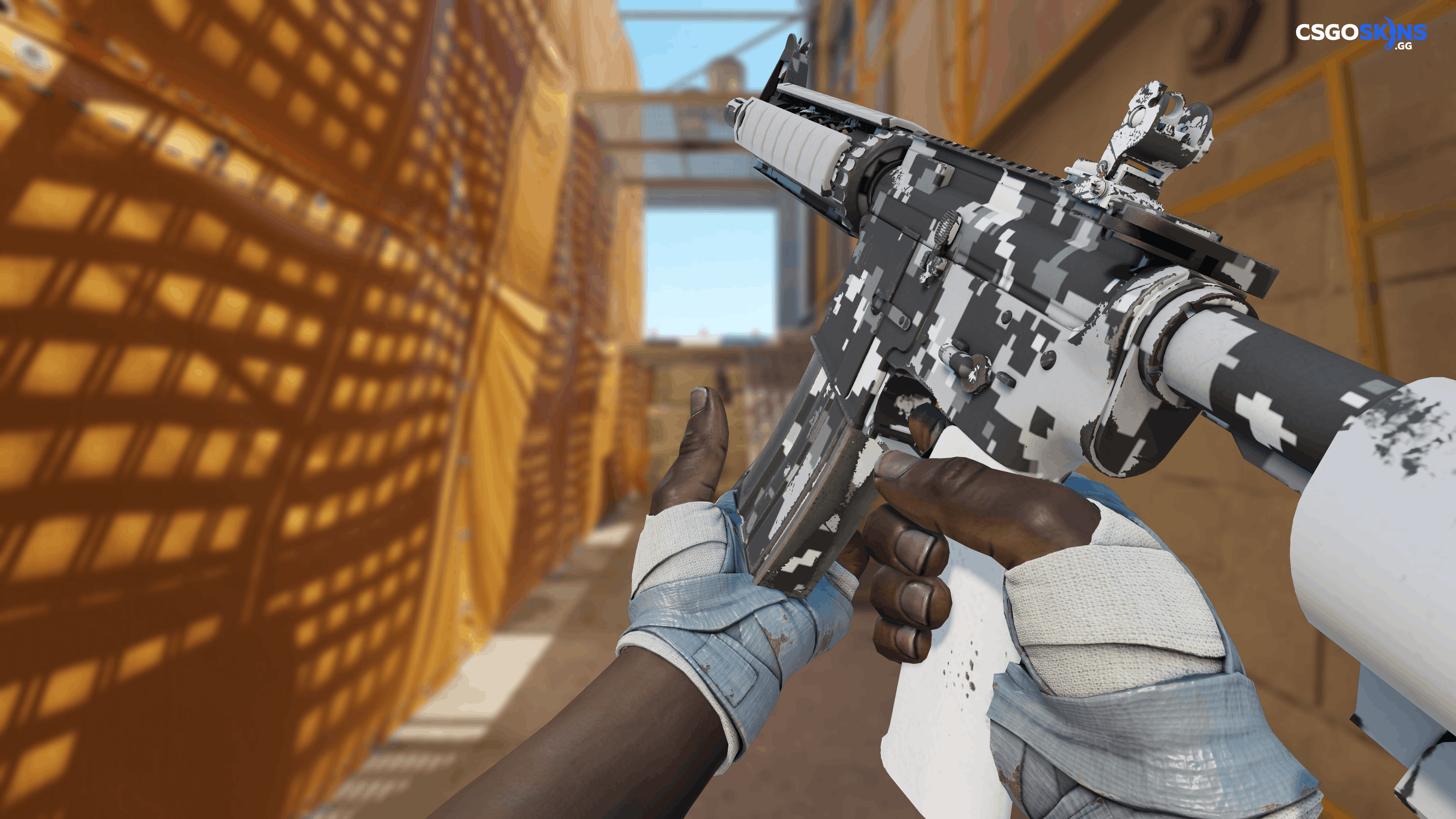 M4A4 | Urban DDPAT Artwork