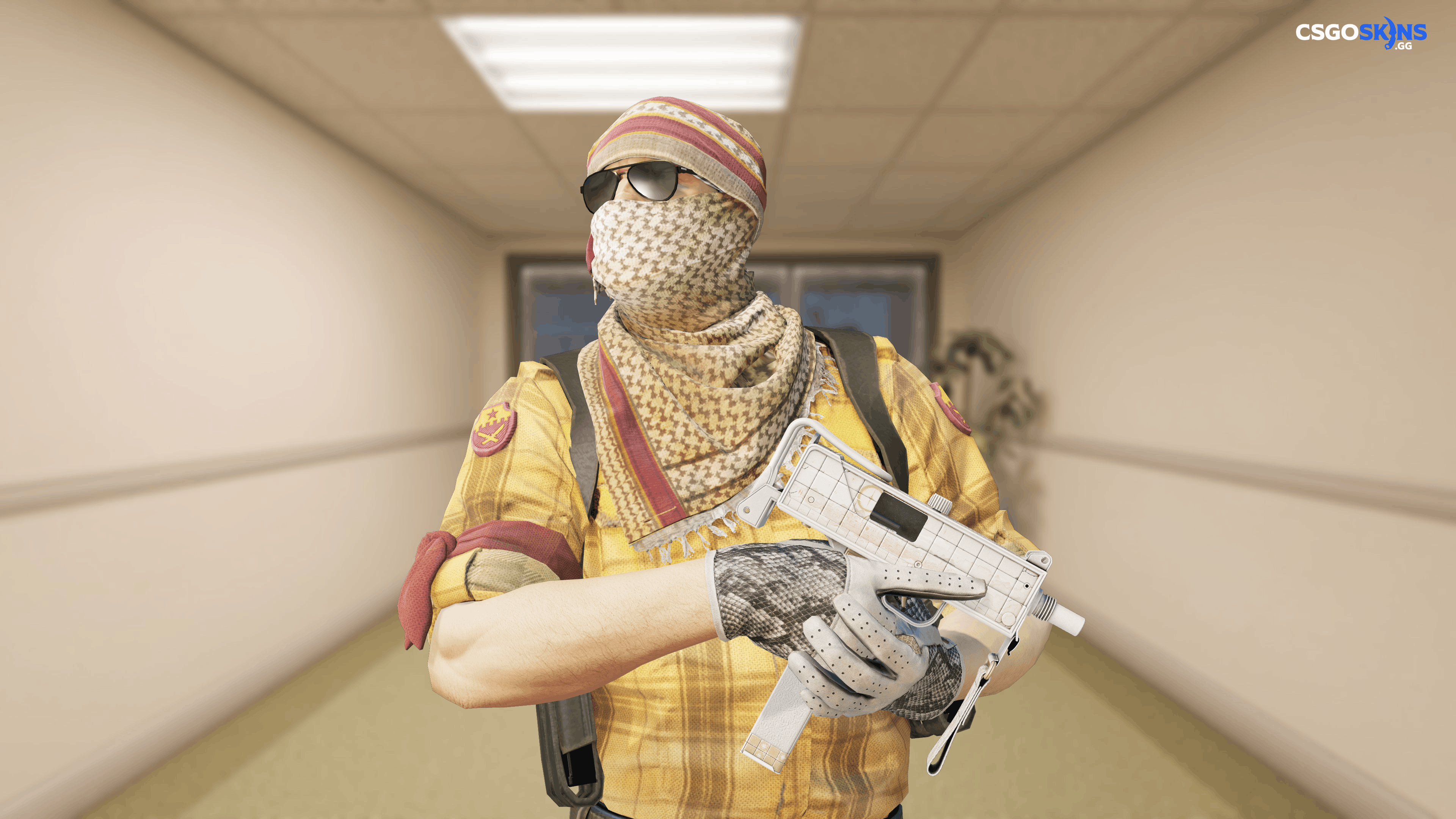 MAC-10 | Arabesque Mosaic Artwork