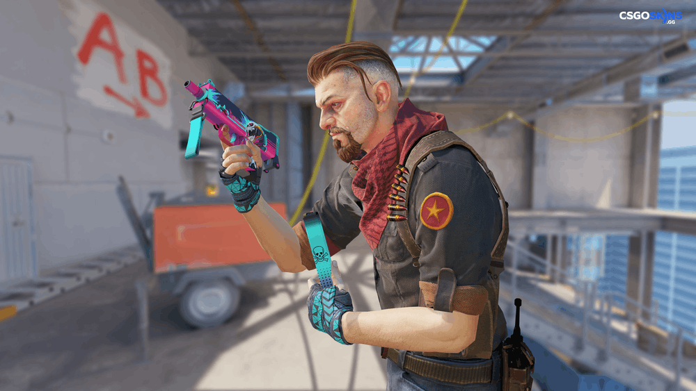 MAC-10 | Neon Rider Artwork