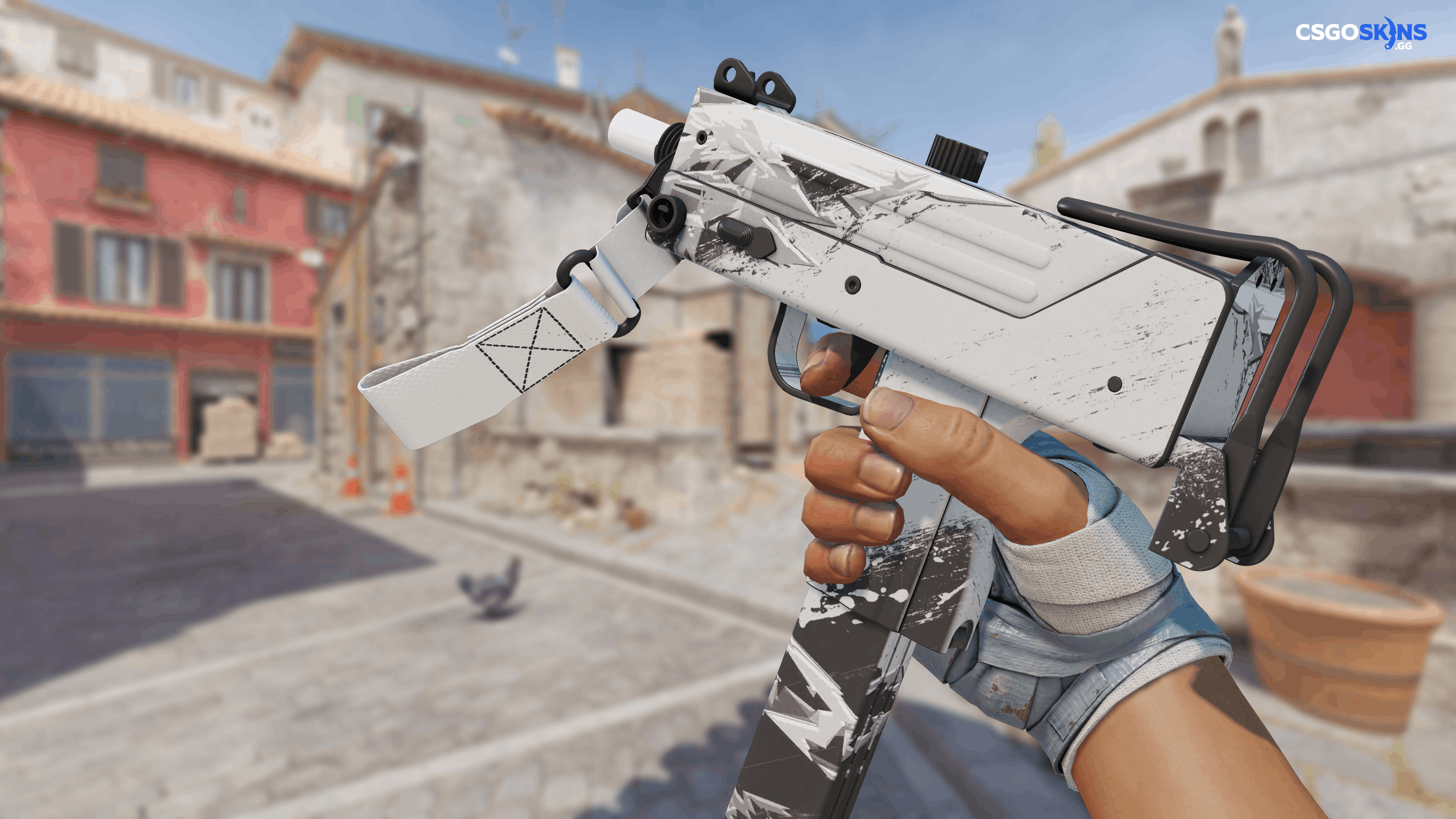 MAC-10 | Snow Splash Artwork