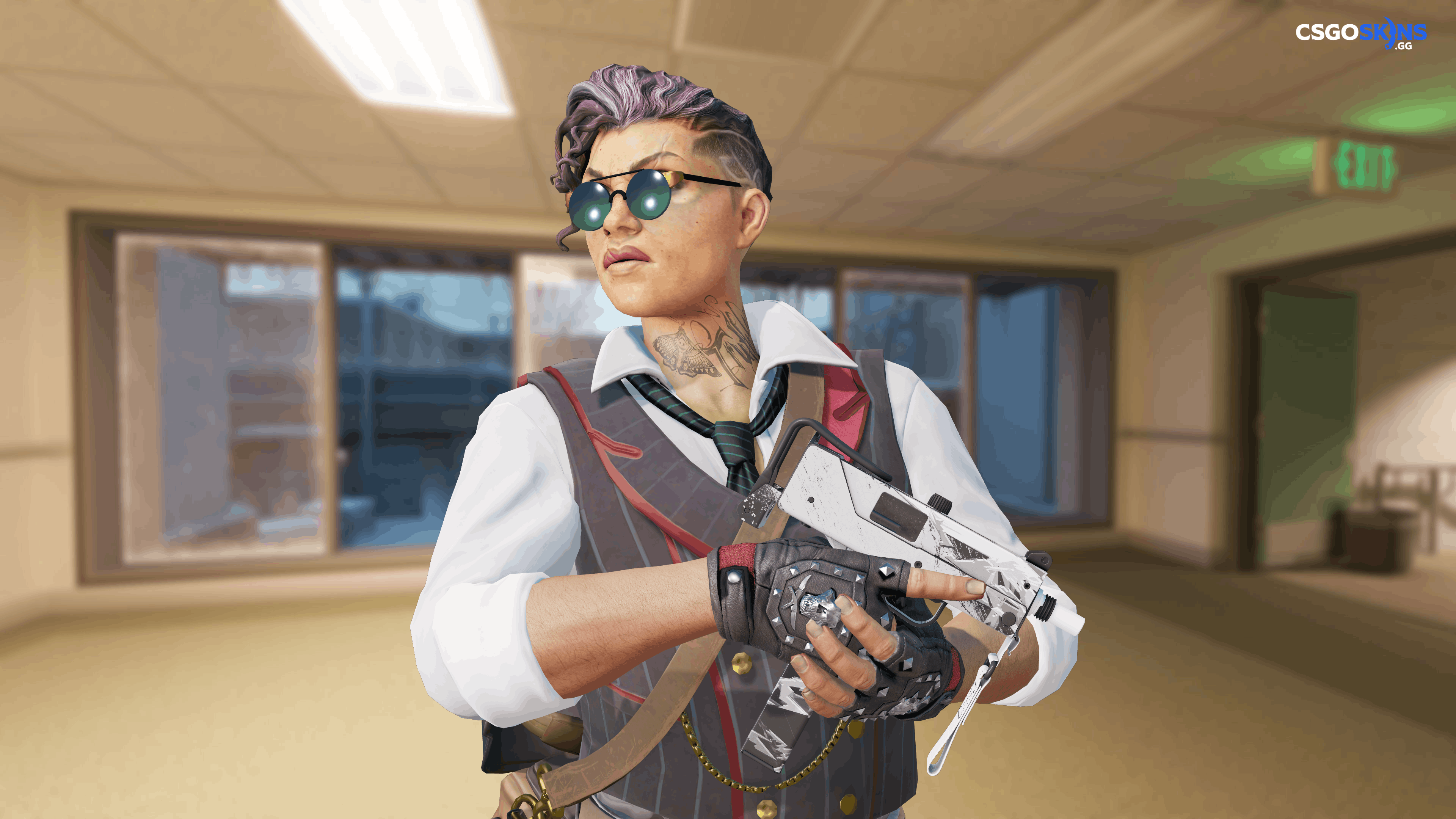 MAC-10 | Snow Splash Artwork