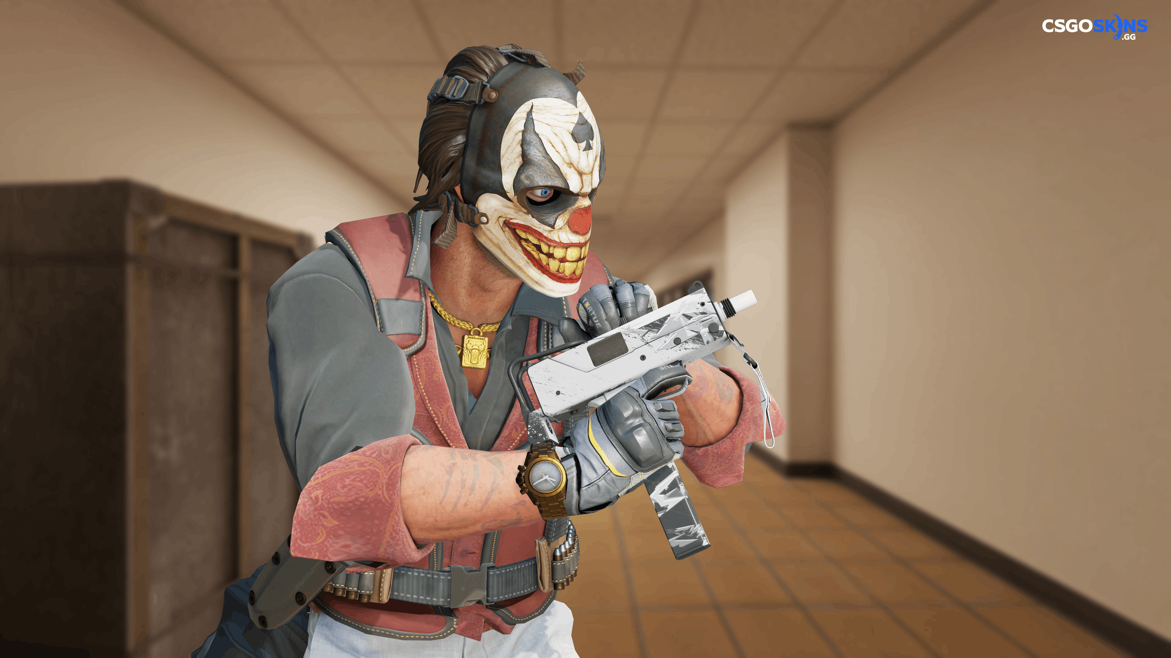 MAC-10 | Snow Splash Artwork