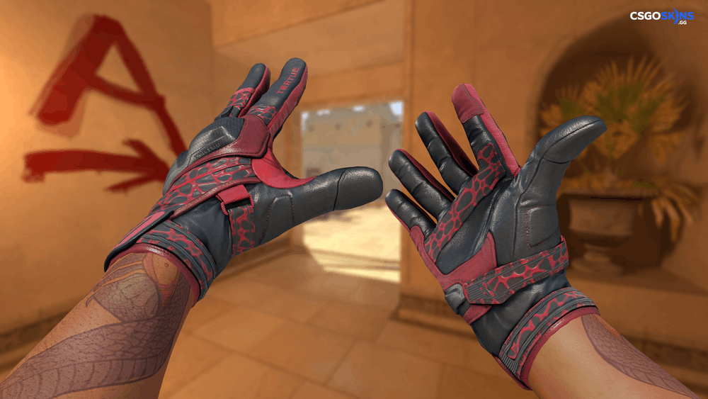 ★ Moto Gloves | Blood Pressure Artwork